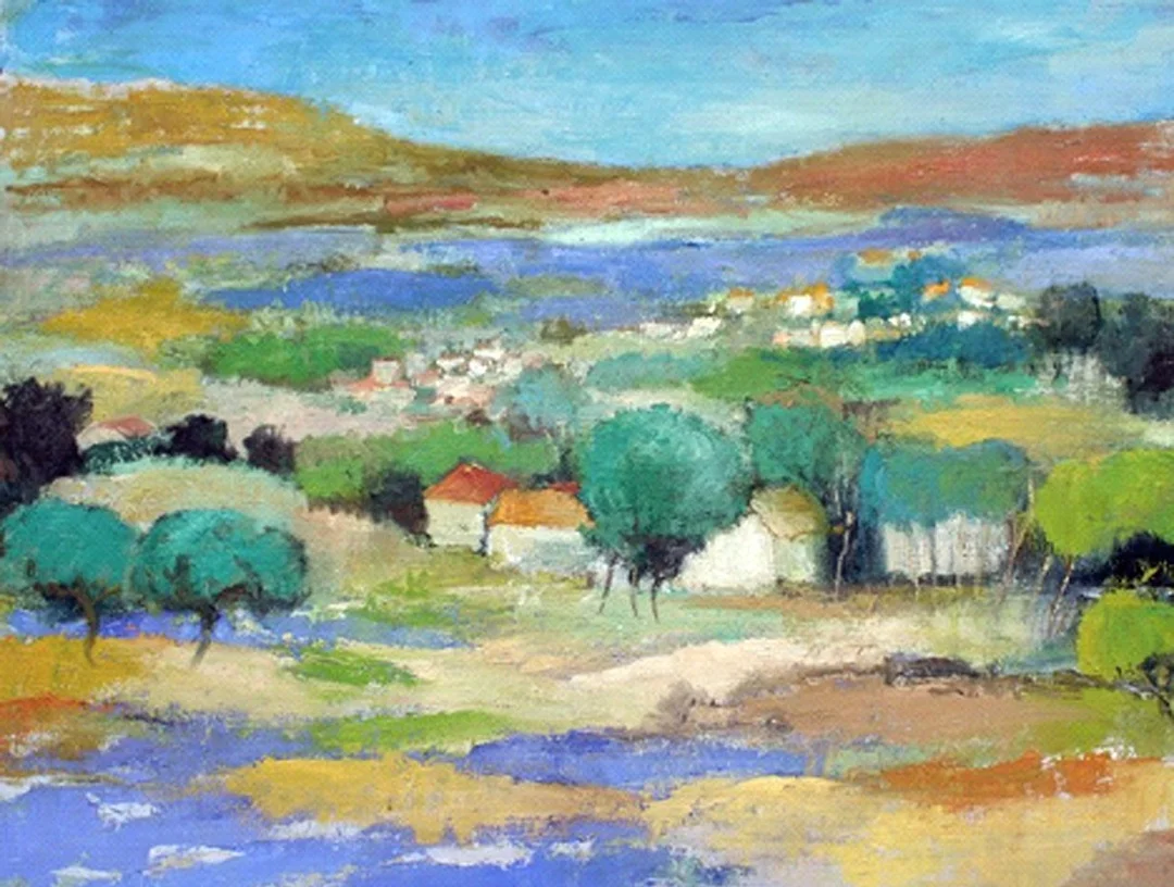 Provencal Landscape with Olives