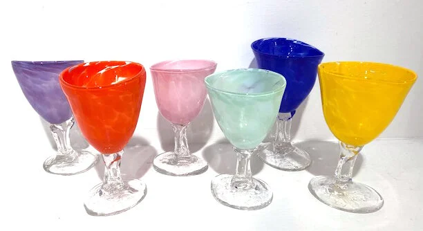 Opaque Wine/Cordial ~ 7"