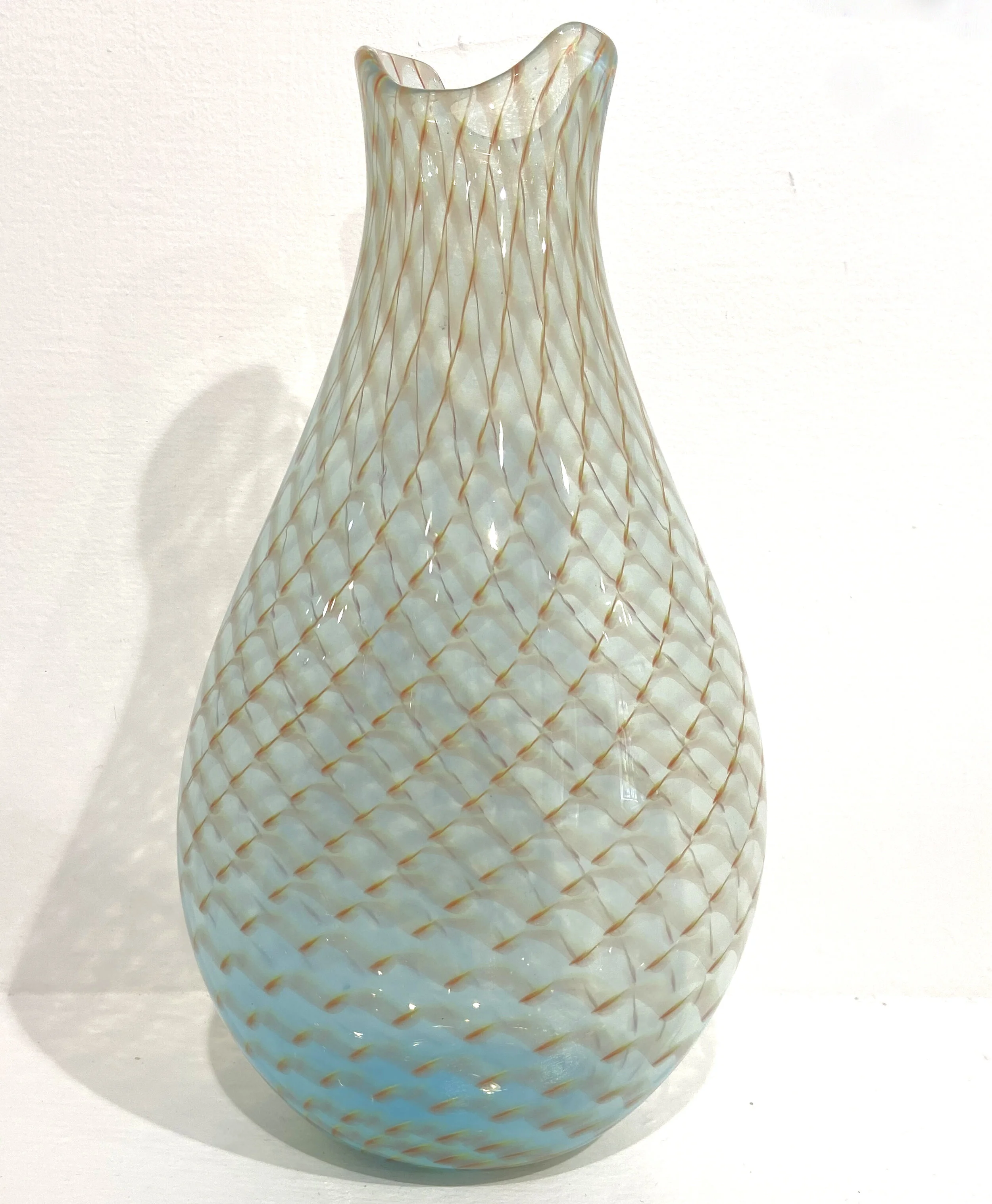 Blue Fishnet Vase $120.jpg