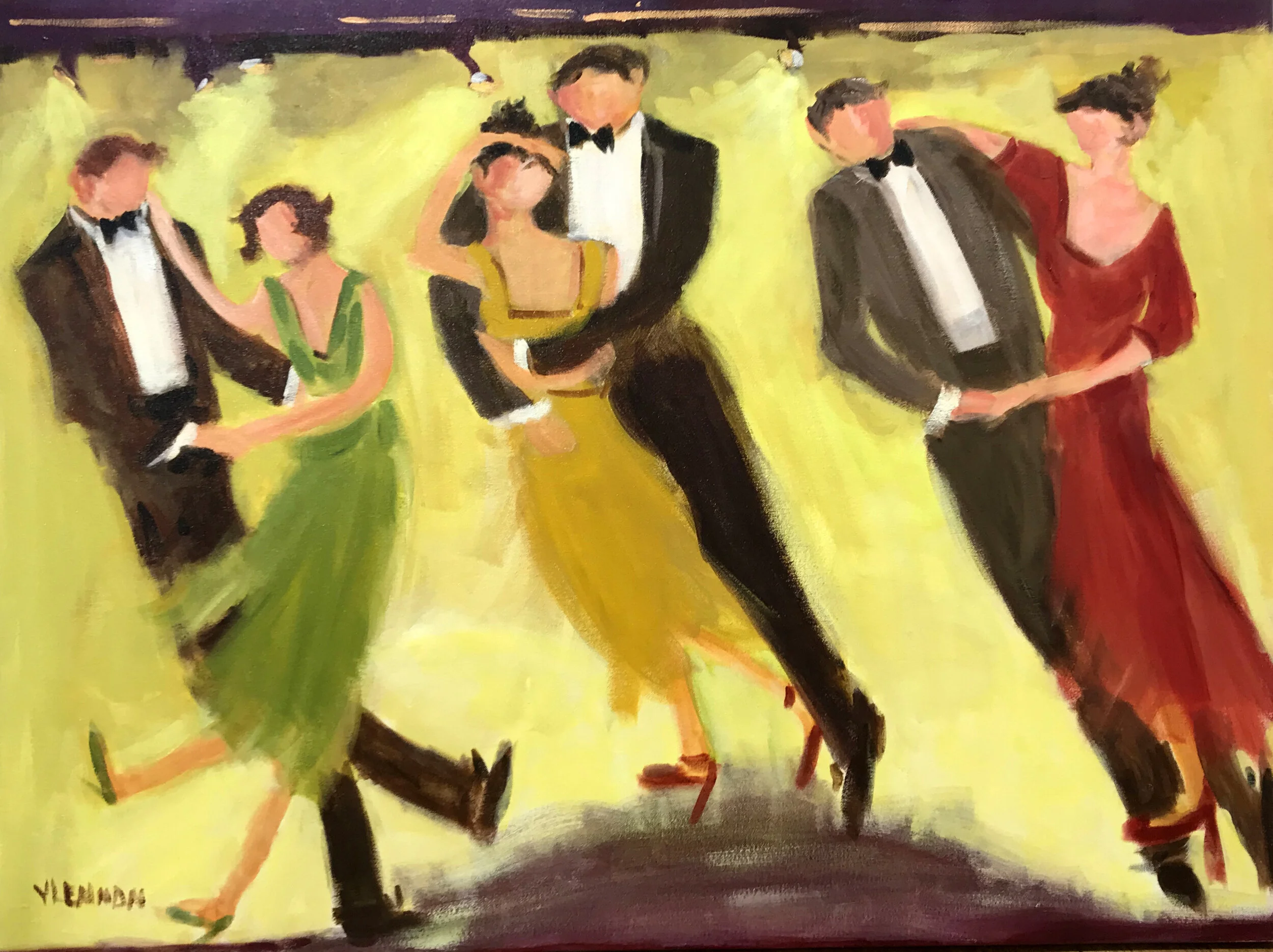 VLennon_Grooving to the Music_30x40_$3300.jpg
