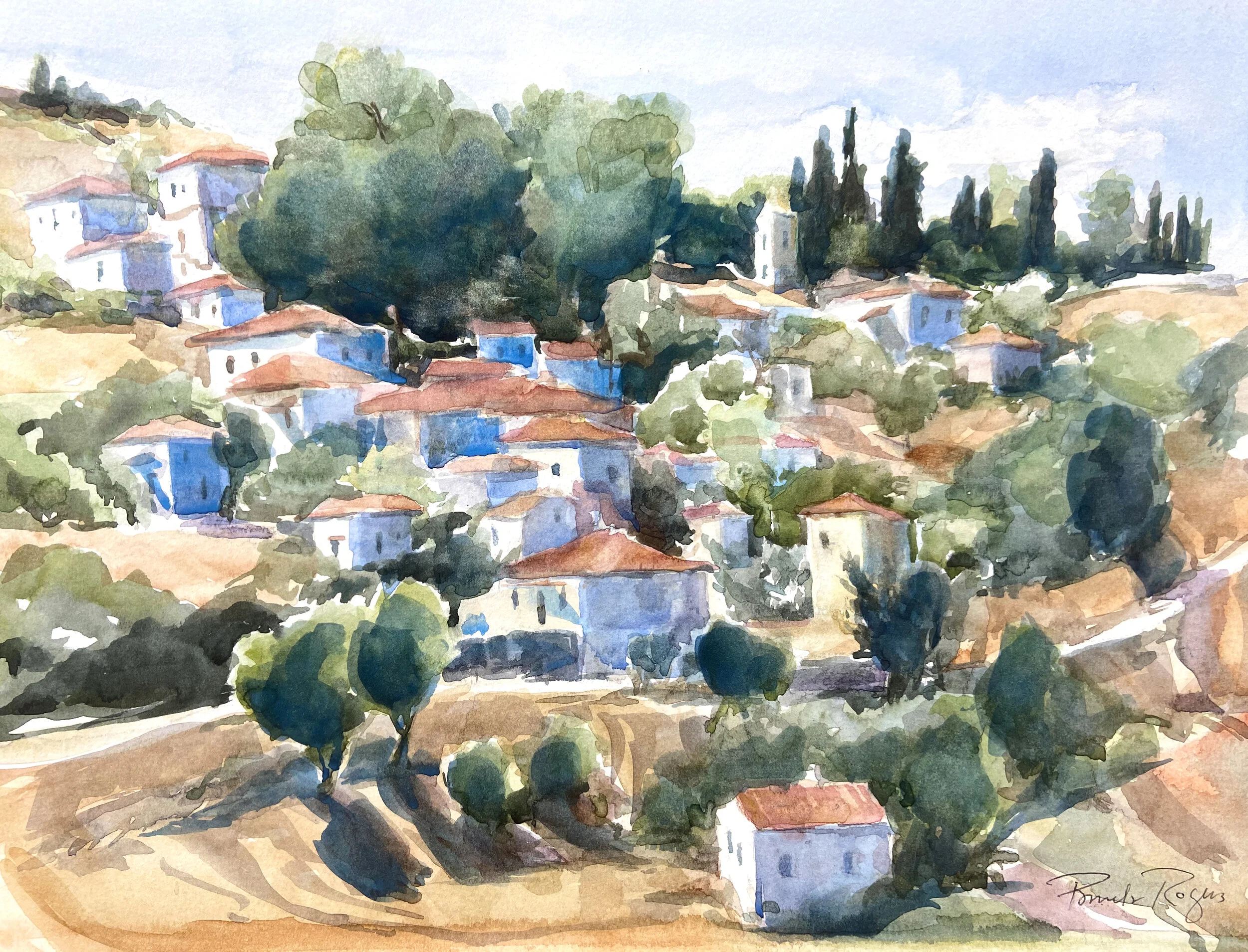 Orea Village 16x20 $500.JPG