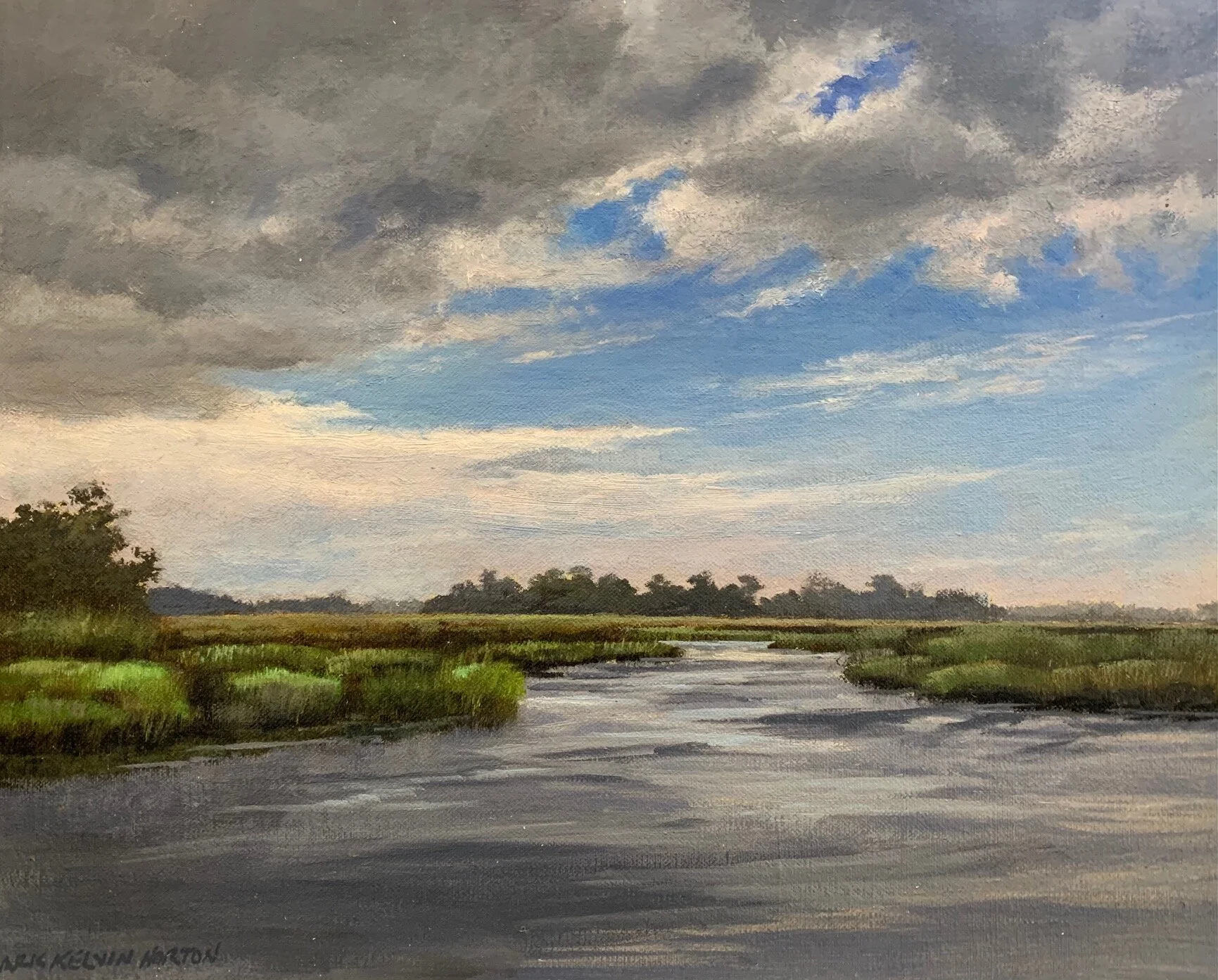 Starting to Rain 11x14 $2000.jpg