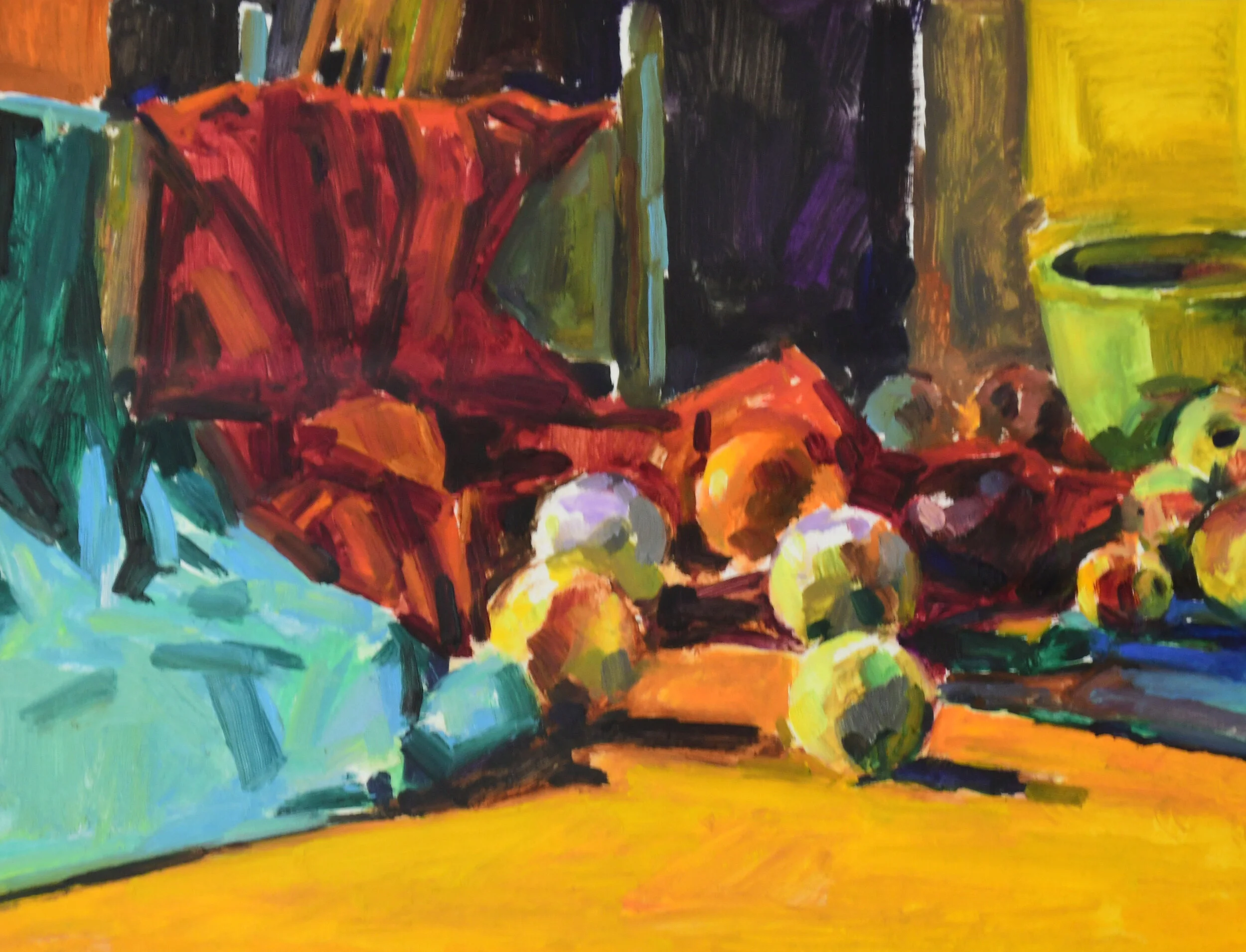 Still Life with Apples 11x9 $1500.JPG