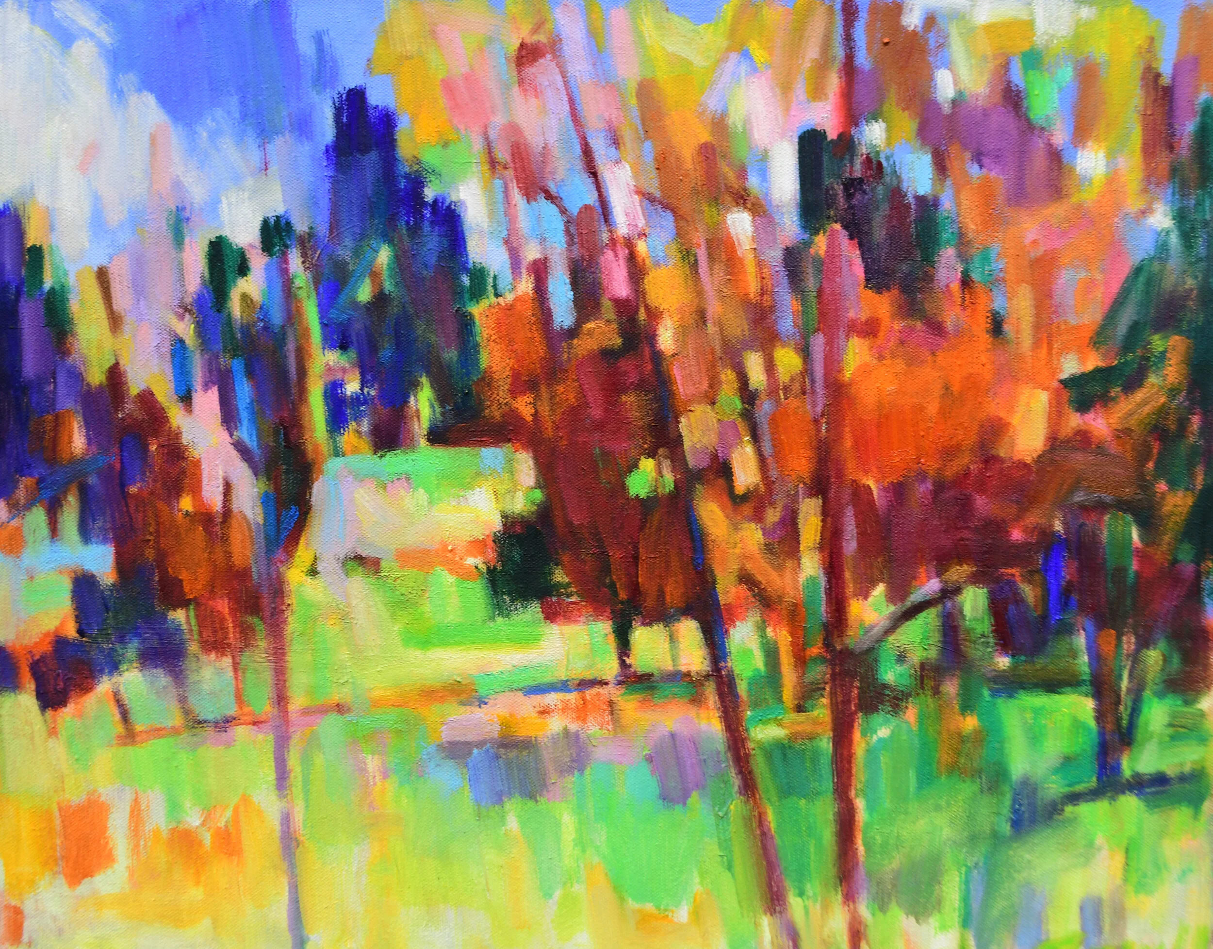 Trees Around Me 16x20 $3000.JPG