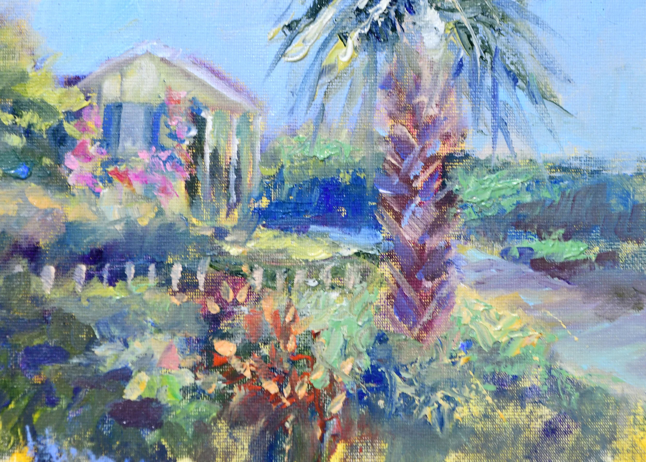 Palm Tree in the Garden