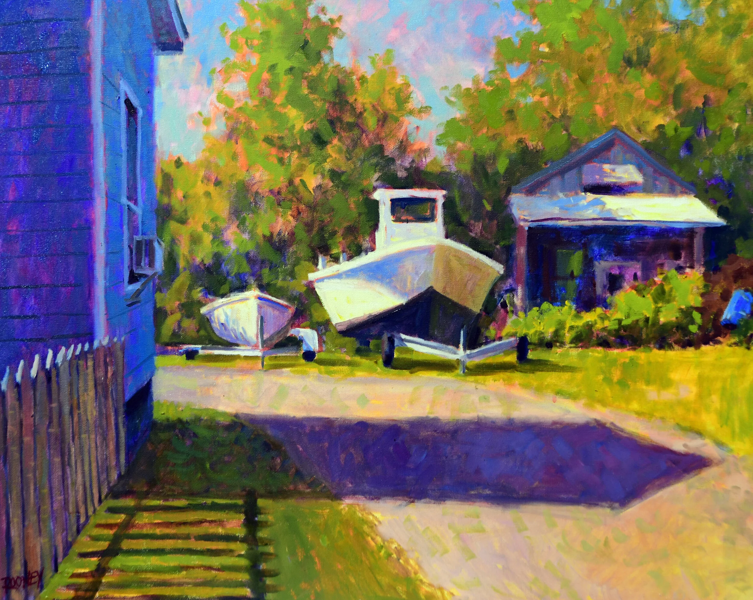 Two Boats & a Shadow 24x30 $660.JPG