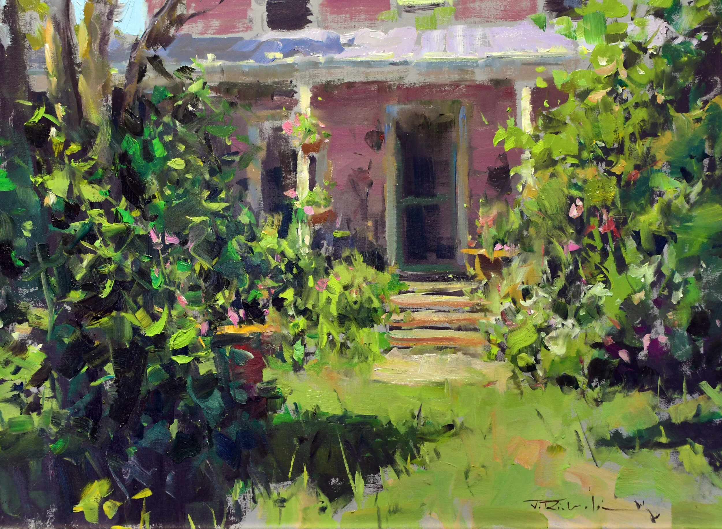 The Pink House 18x24 $3200.JPG