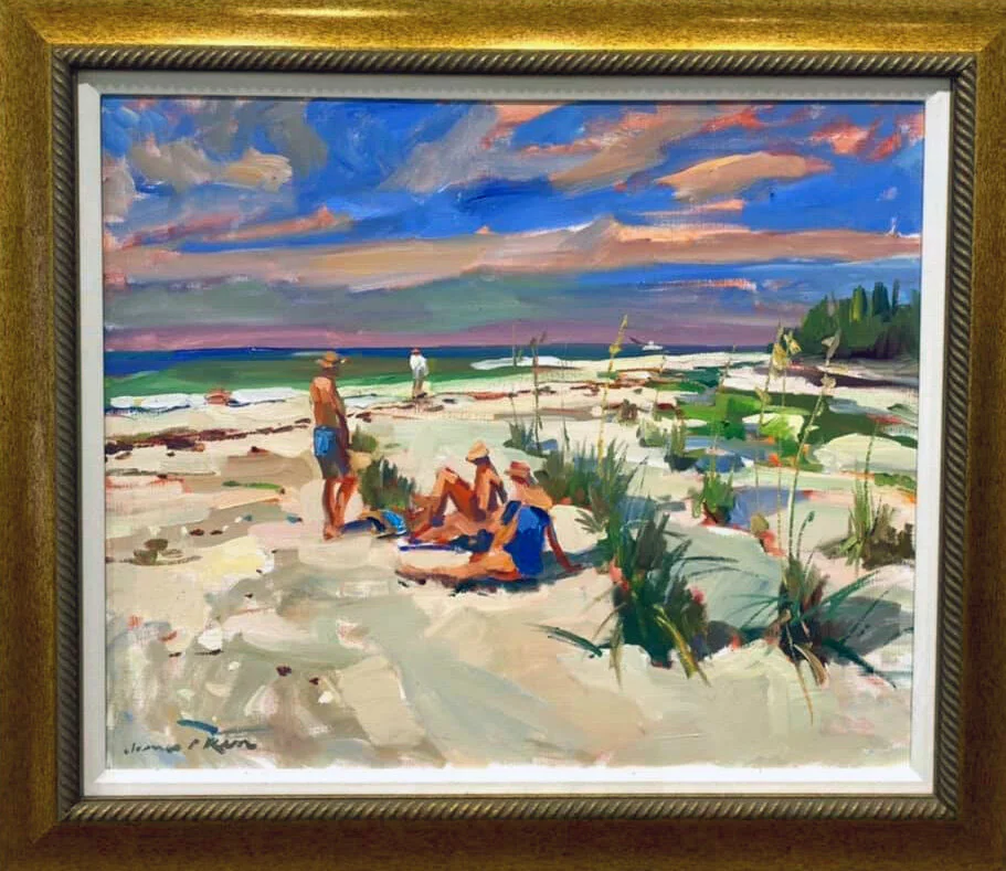 James Kerr Virgin Island Beach 30x36 $4200 frame.JPG