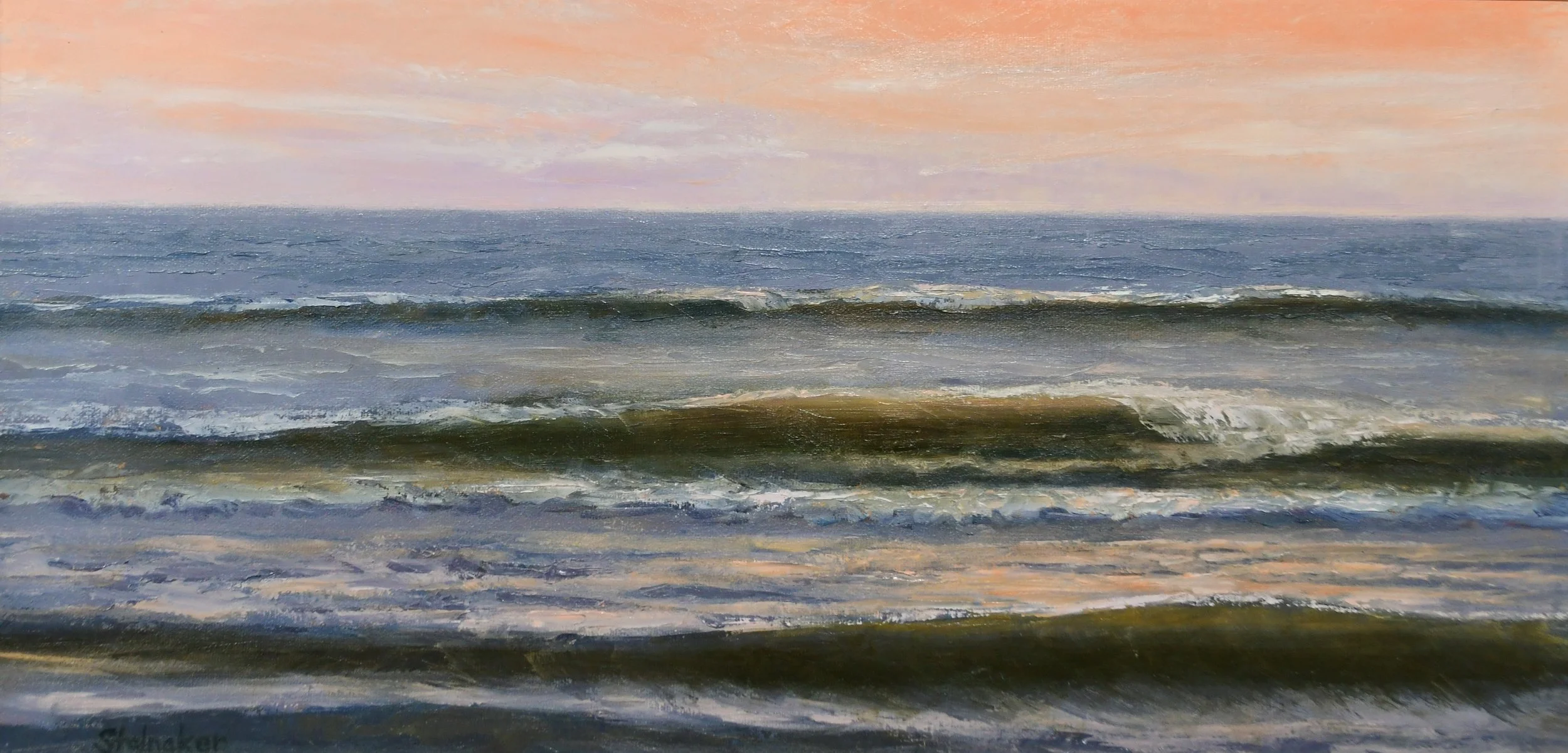 Early Morning Rolling Waves