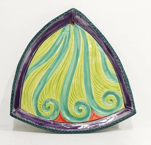 Triange Plate Green $95.JPG