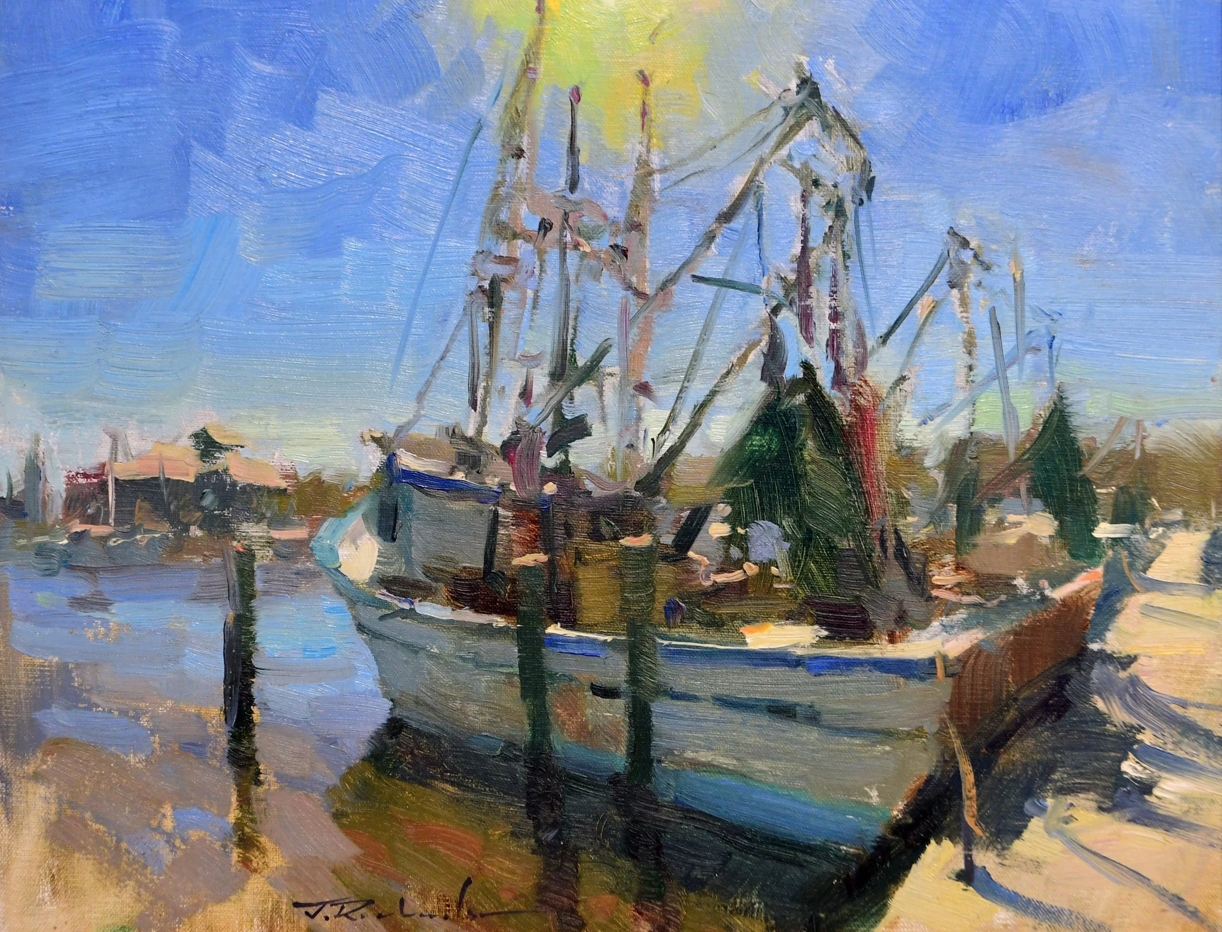 Dockside 11x14 $1500.jpg