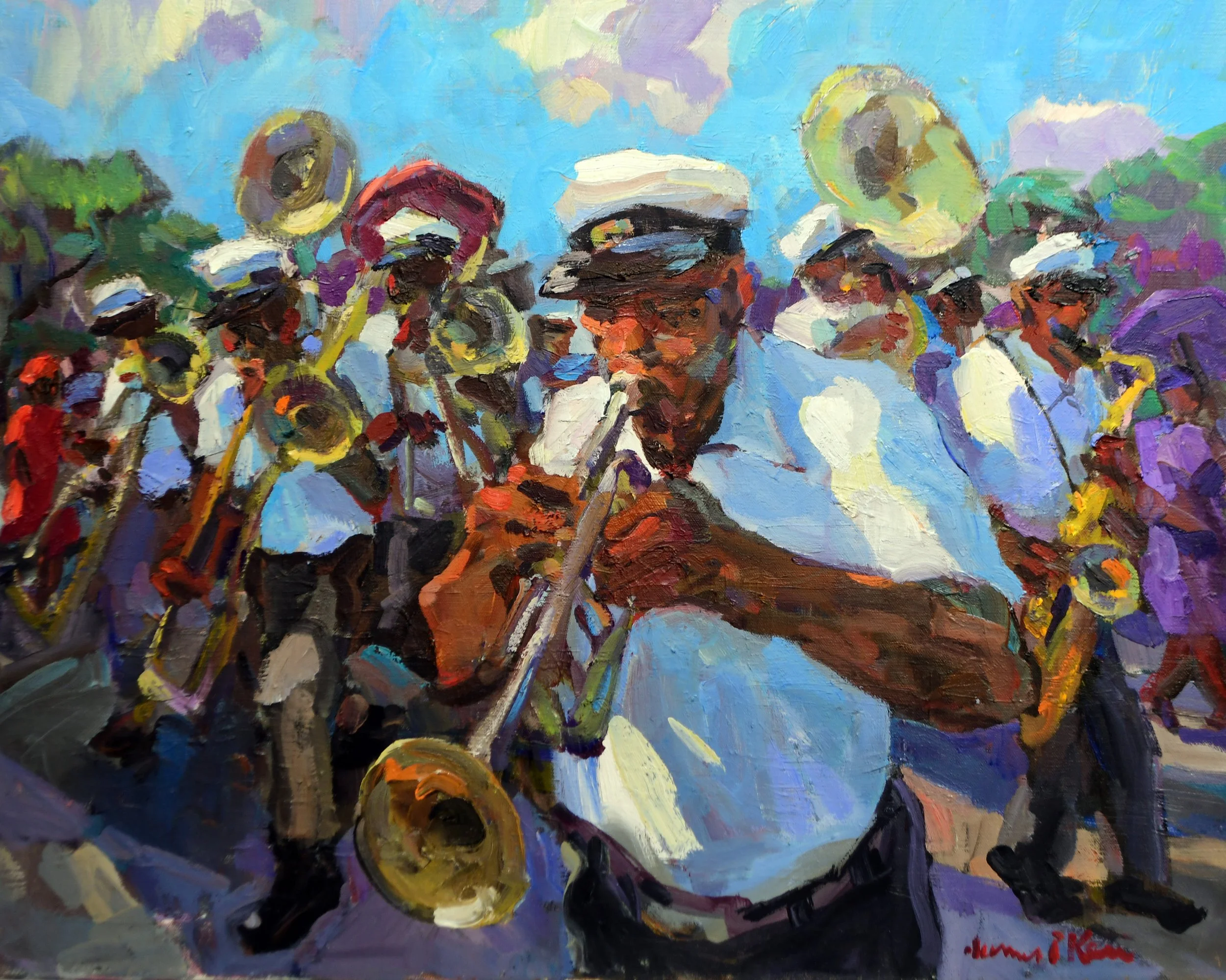 Jazz Parade 24x30 $3600.JPG