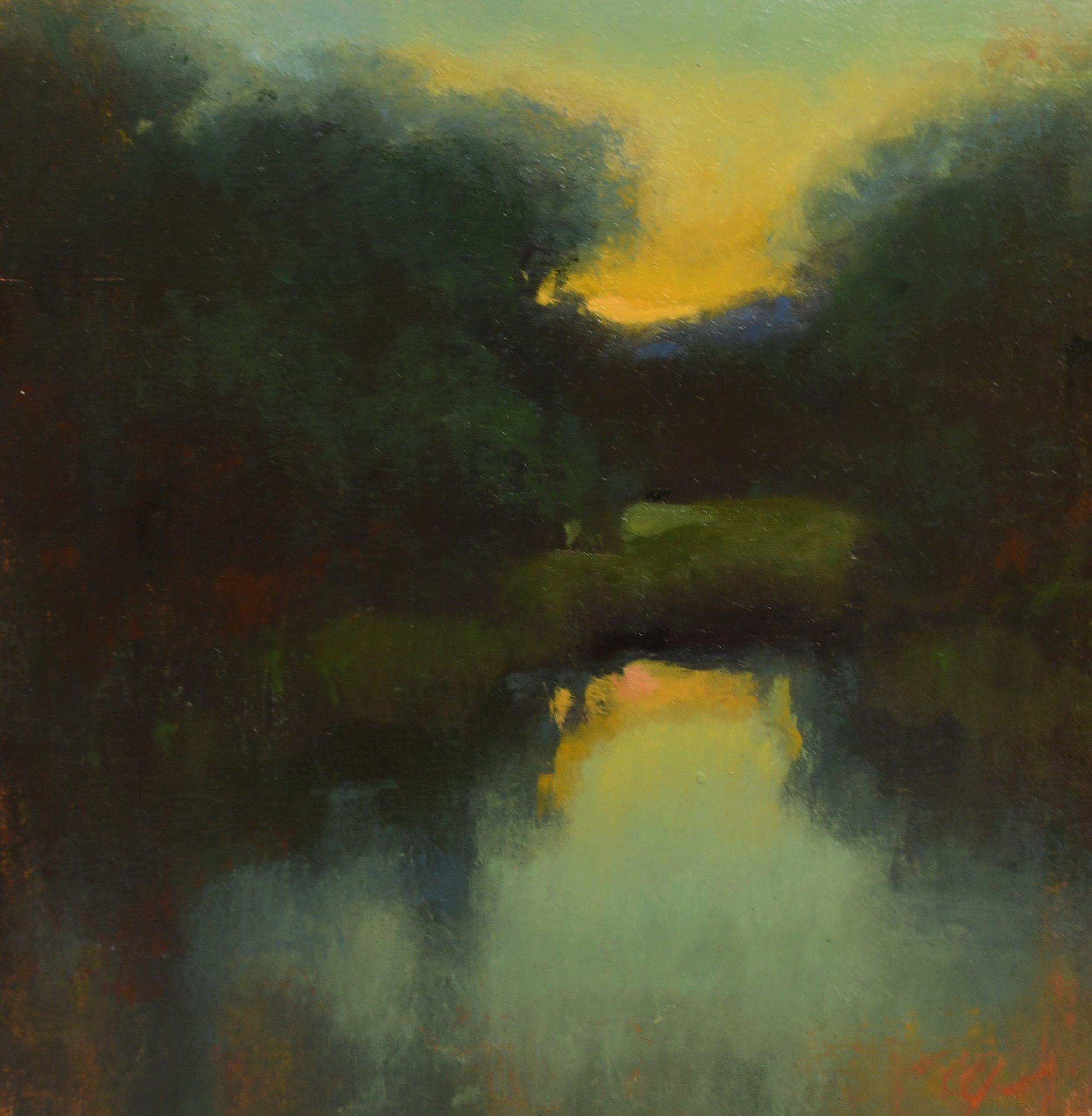 Marsh Sunset 8x8 $1200.JPG