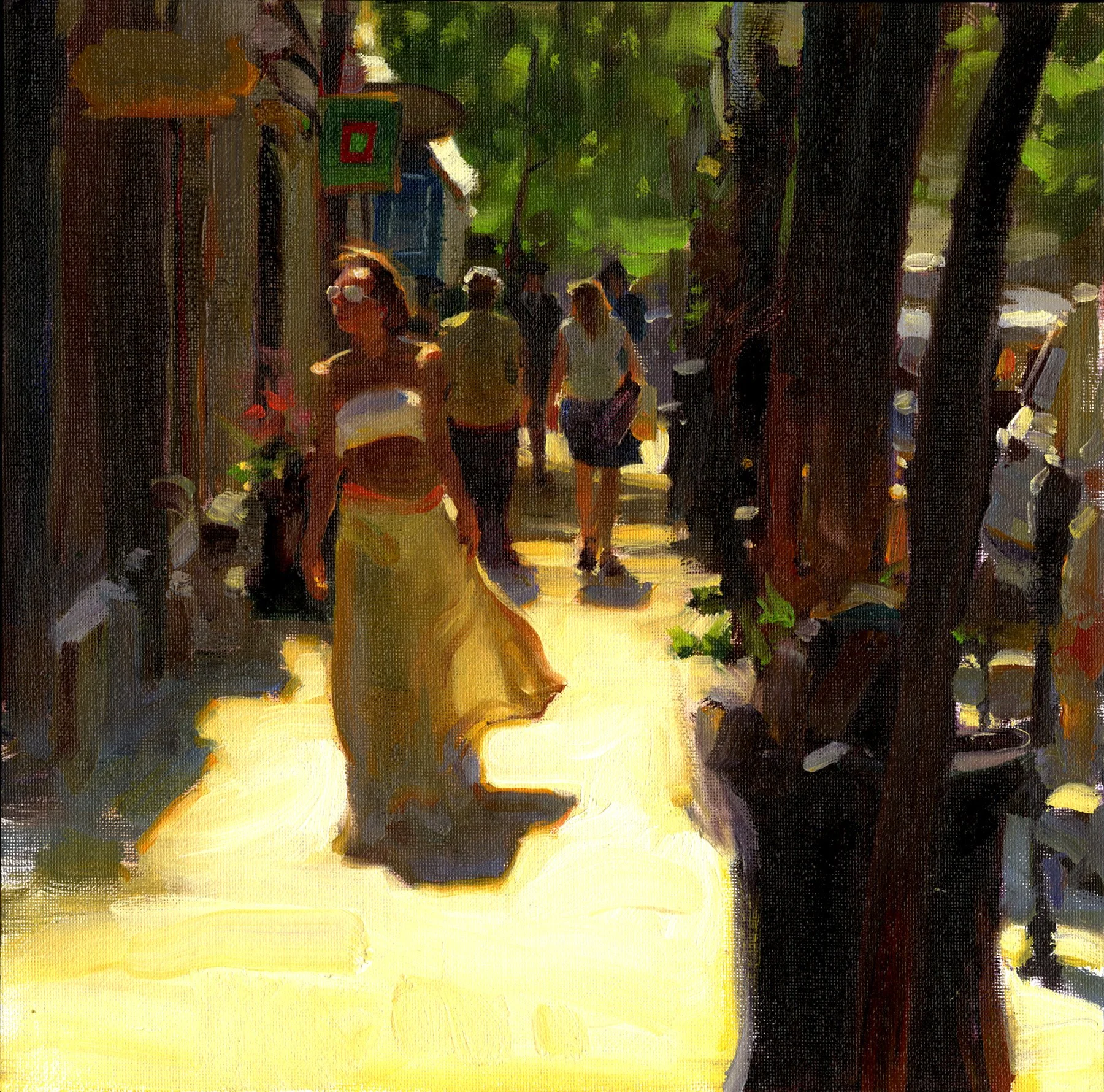 A Walk to the Beach 12x12 $2400.jpg