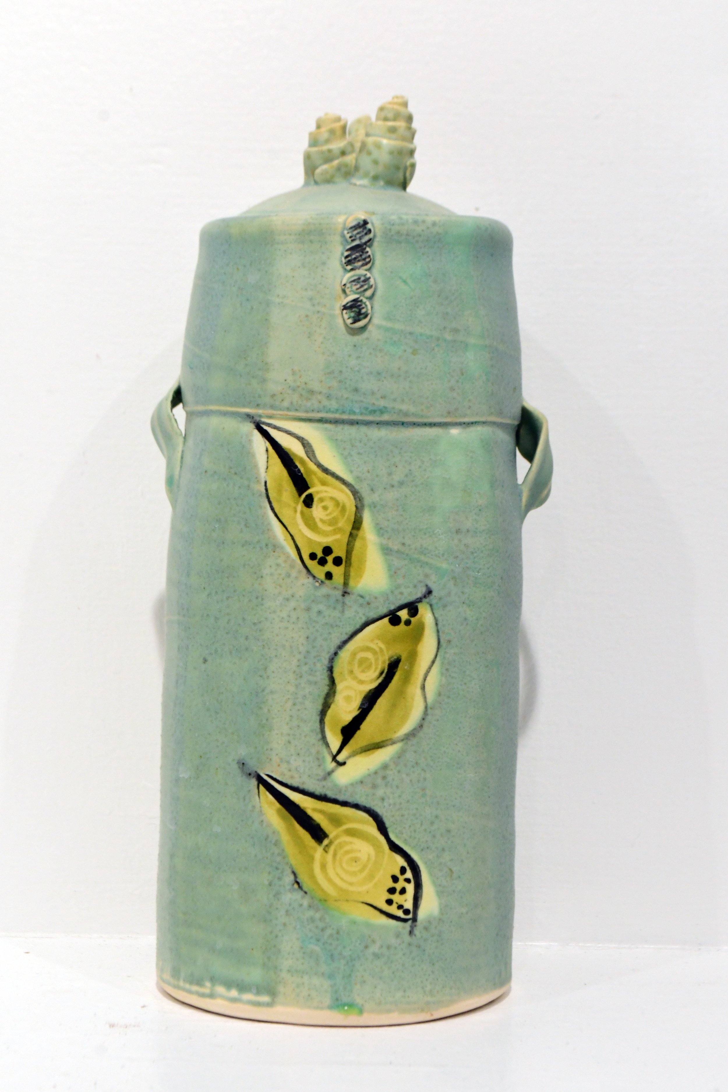 Tall Pale Green Jar $80.JPG