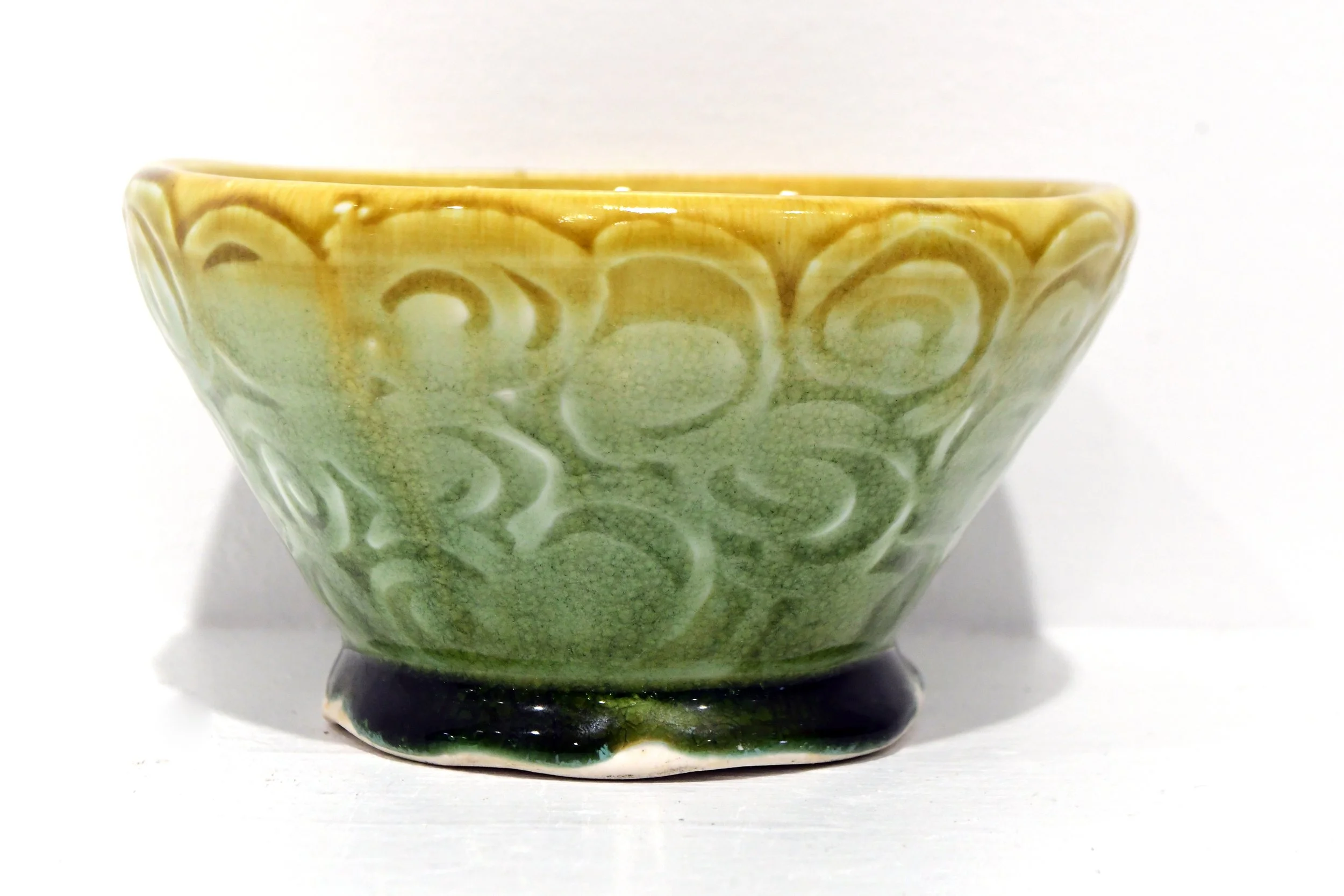 Green & Yellow Bowl $32.JPG