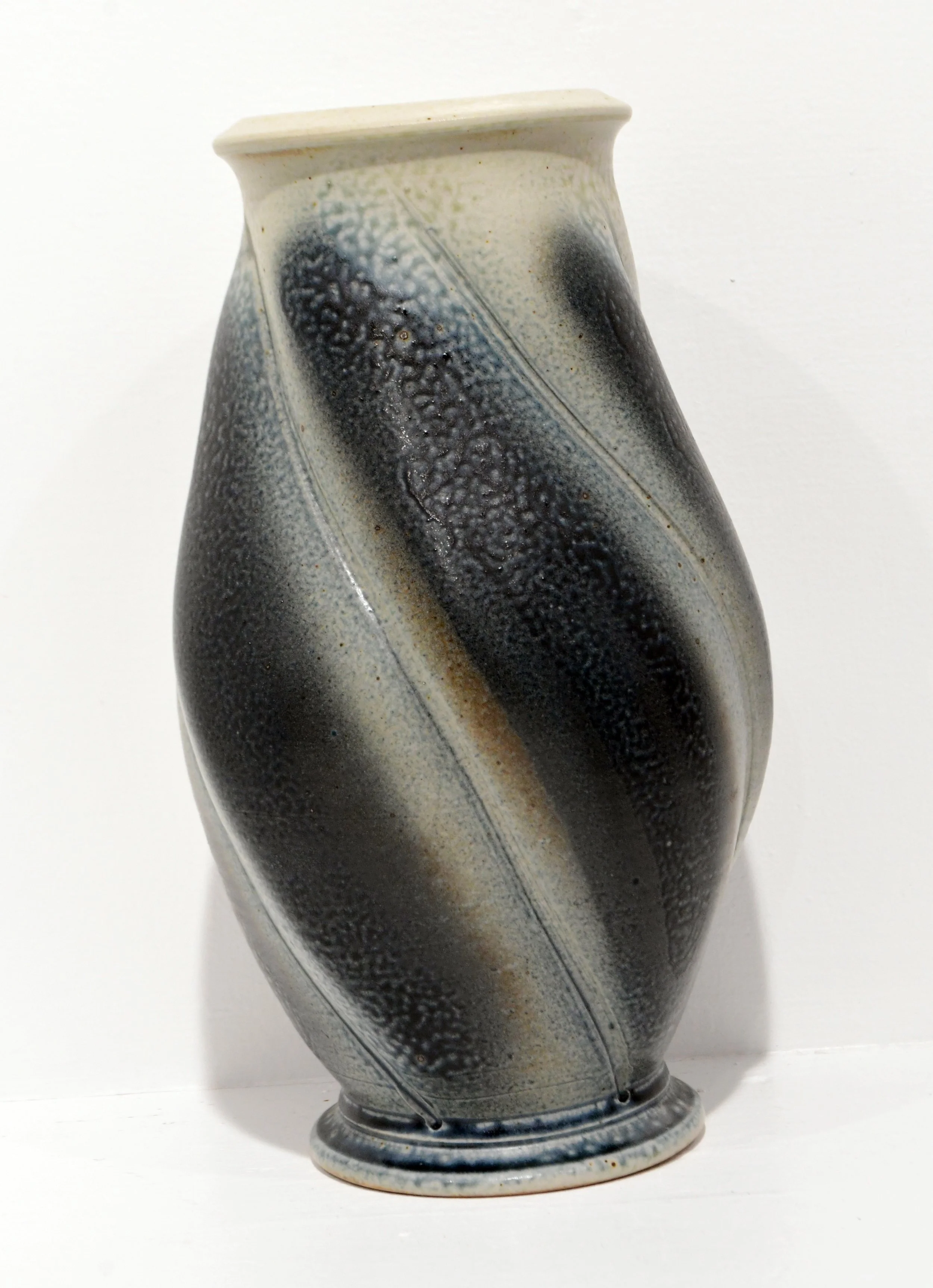 Blue Brown CreamVase $65.JPG