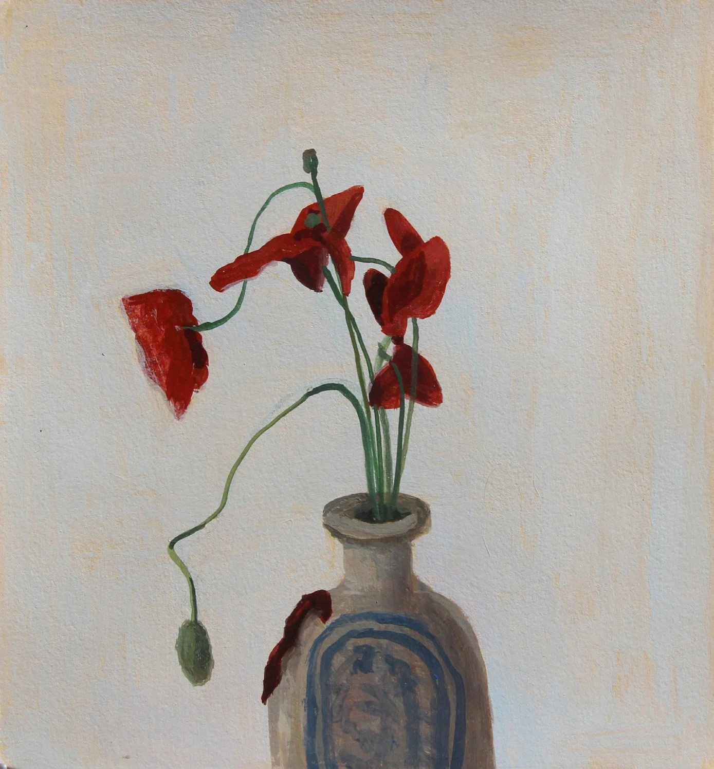 Poppies in a Vase, Cortona