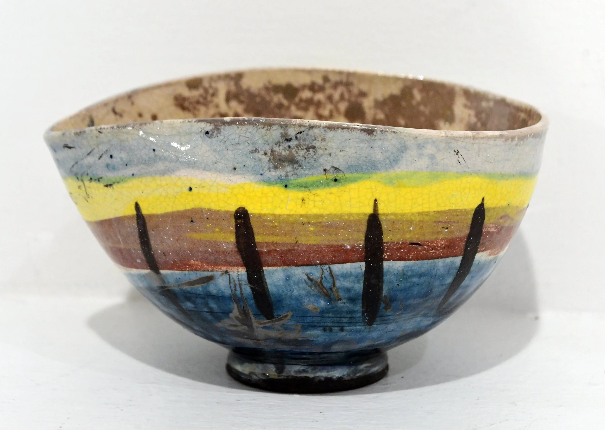 Fence Pattern Bowl III