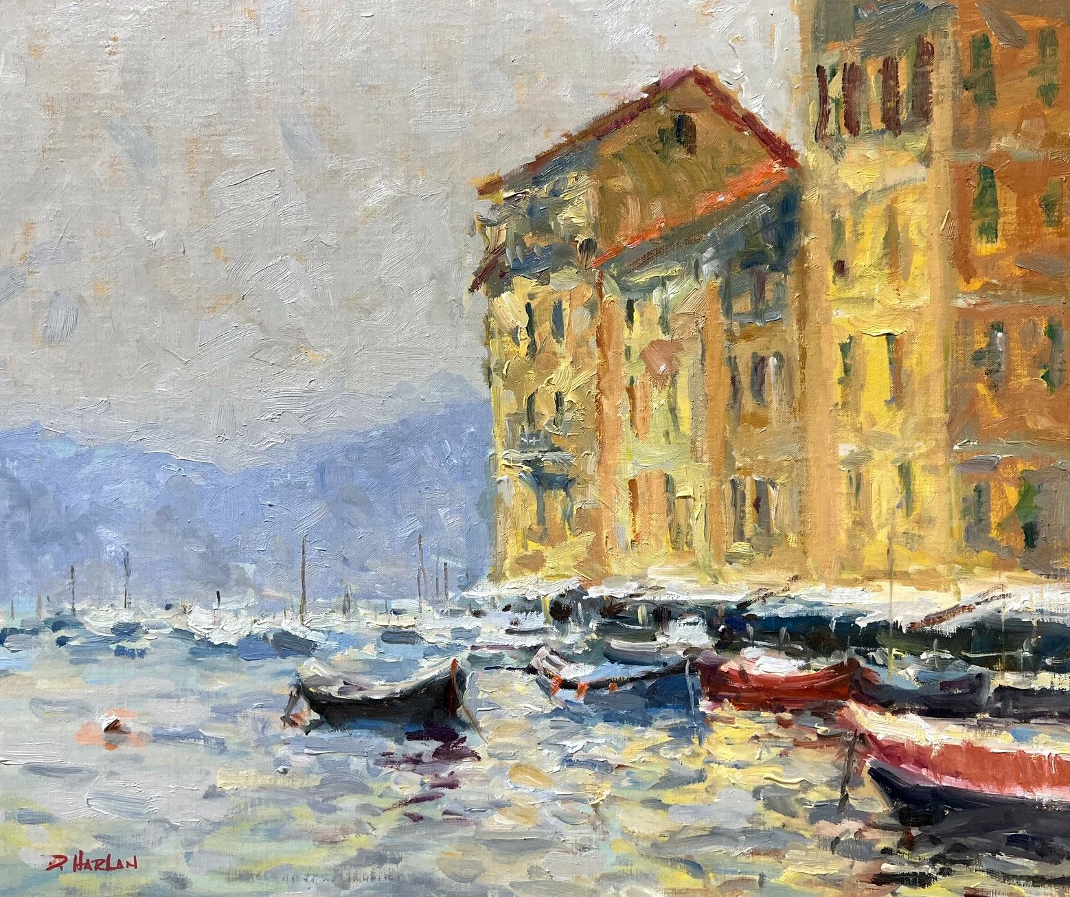 DHarlan Portofino Morning 20x24 unframed.jpg