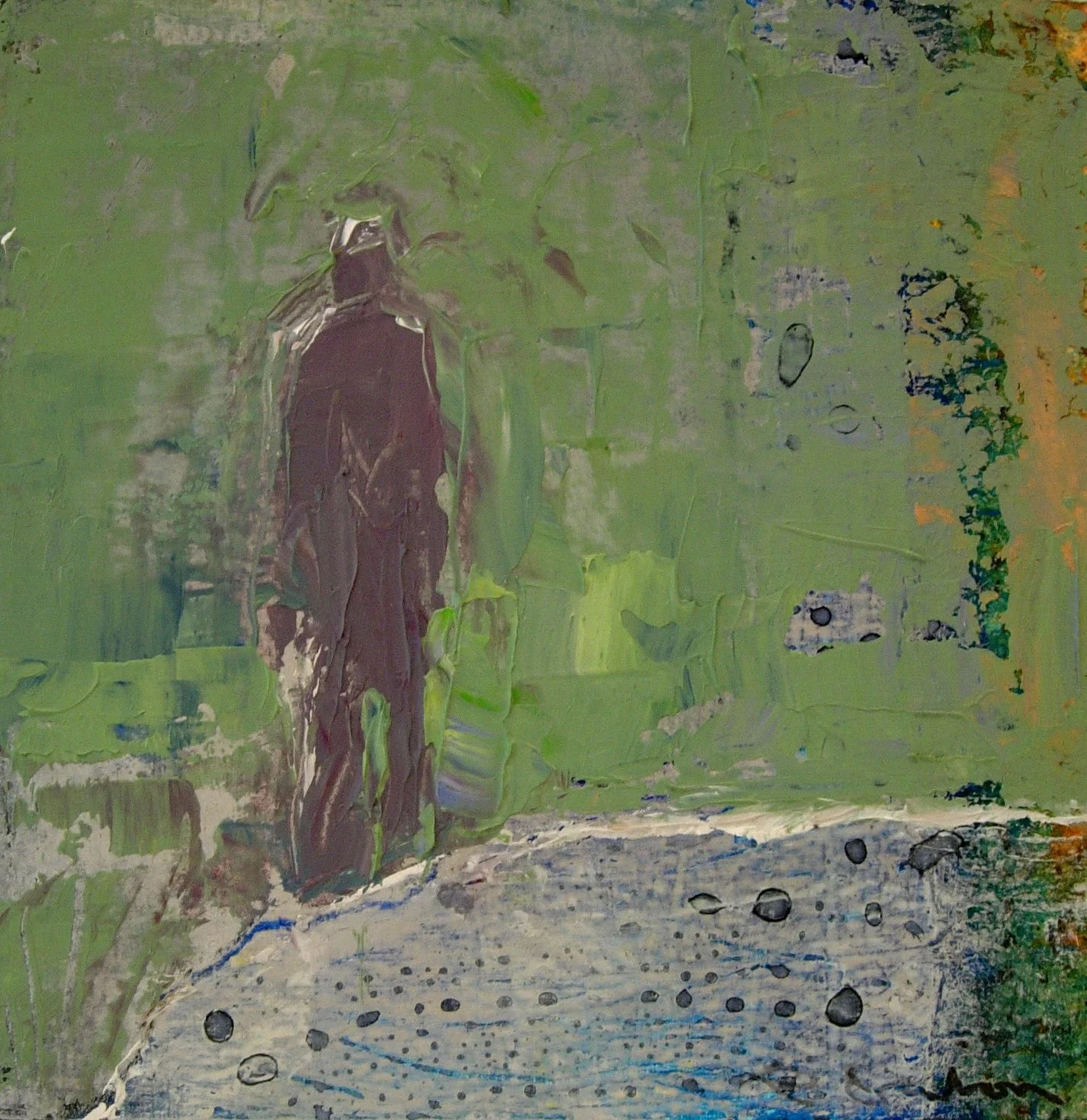 Study for Figure By Pond