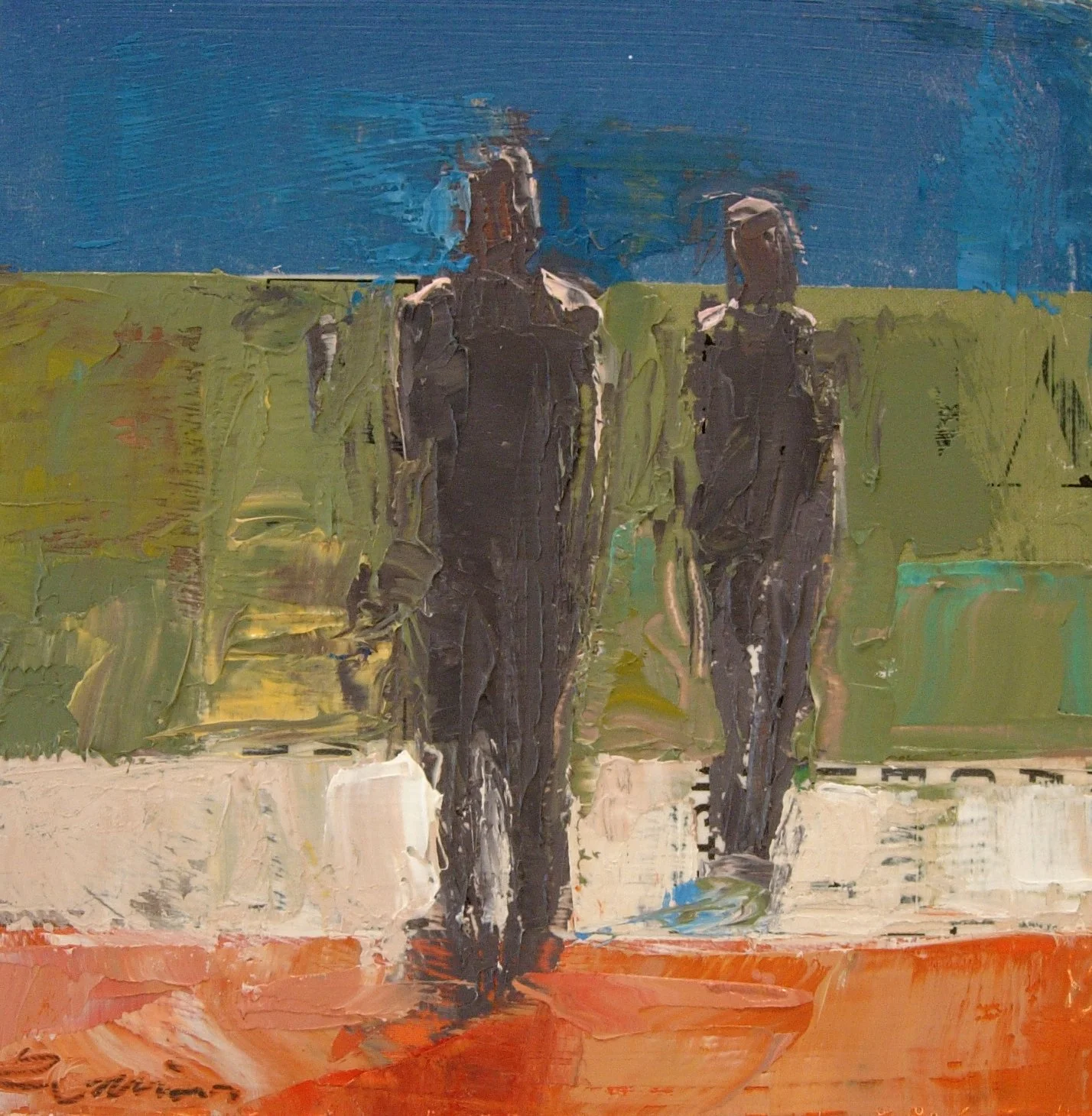 Study for Figures on Lawn II