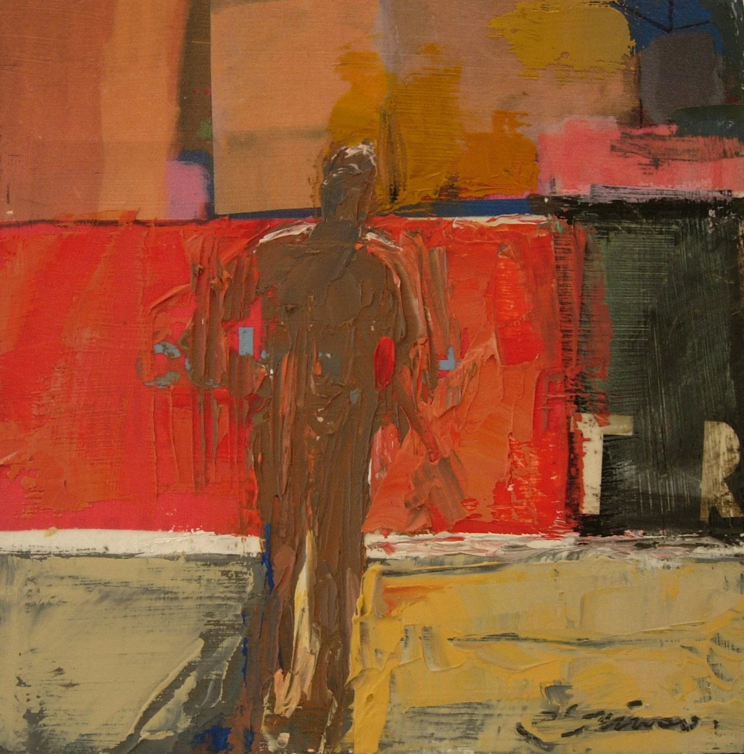 Study for Figure on Street