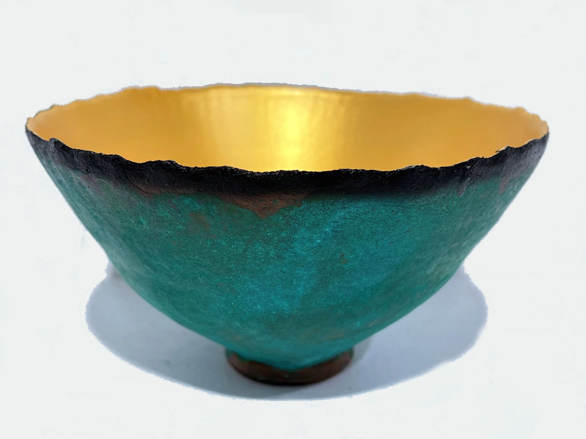 Patina Gold Prosperity Bowl