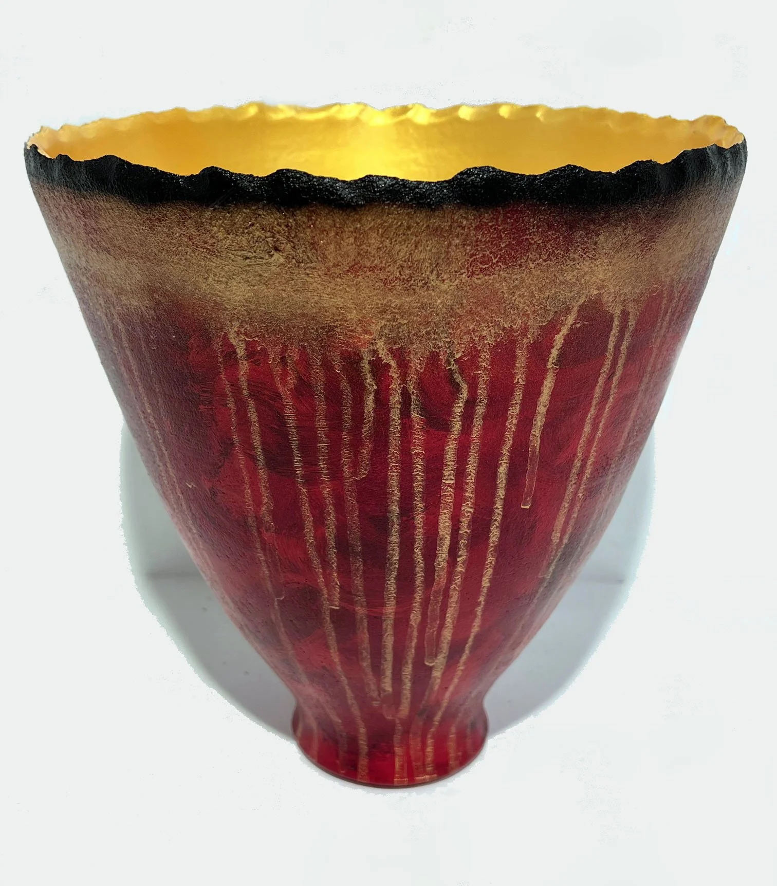 Red Cascading Light Prosperity Bowl