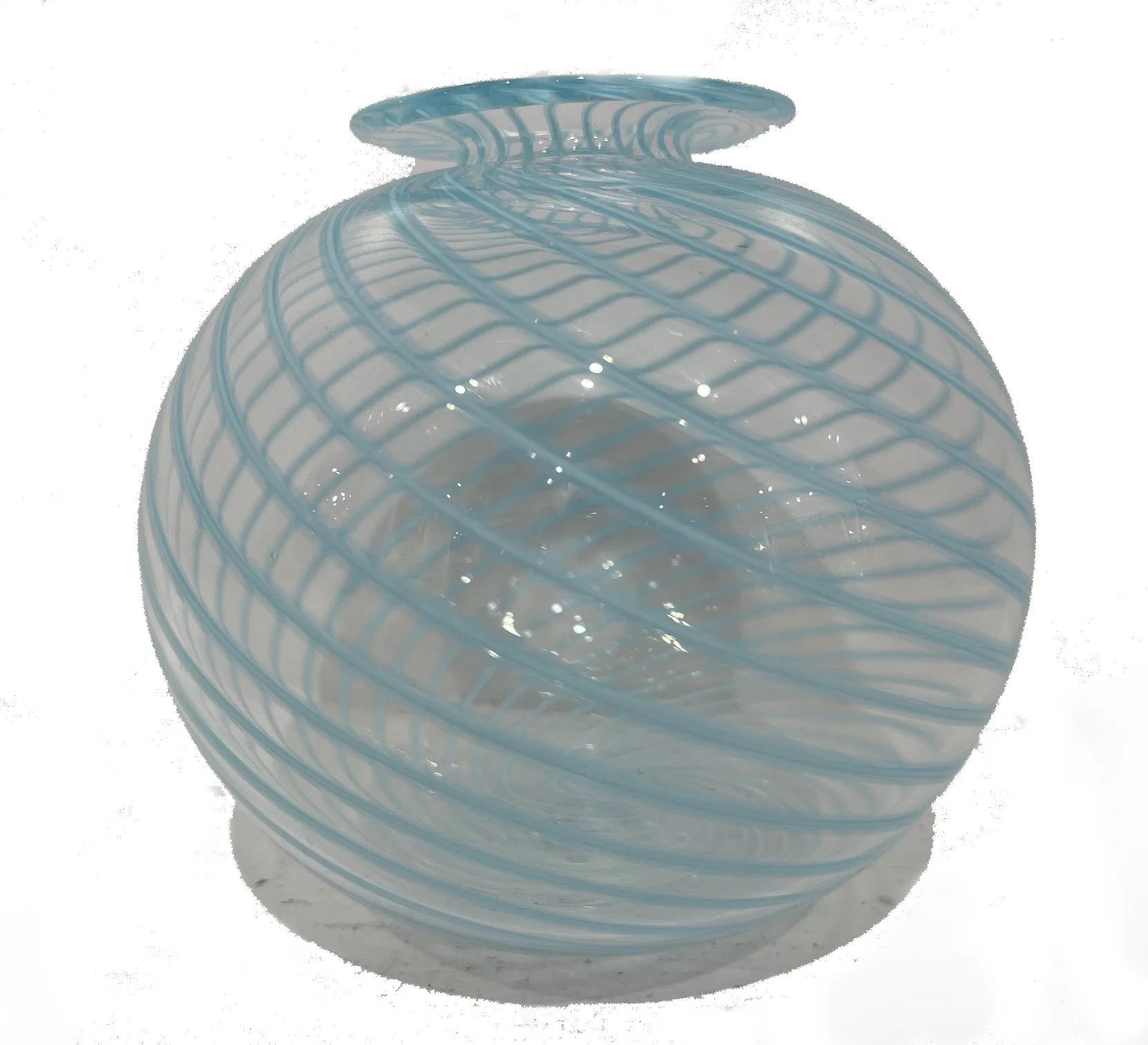 Light Blue Bubble Orb