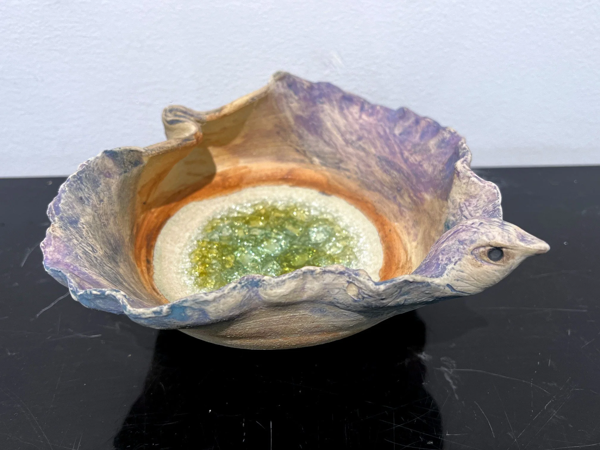 Chartreuse Bird Bowl