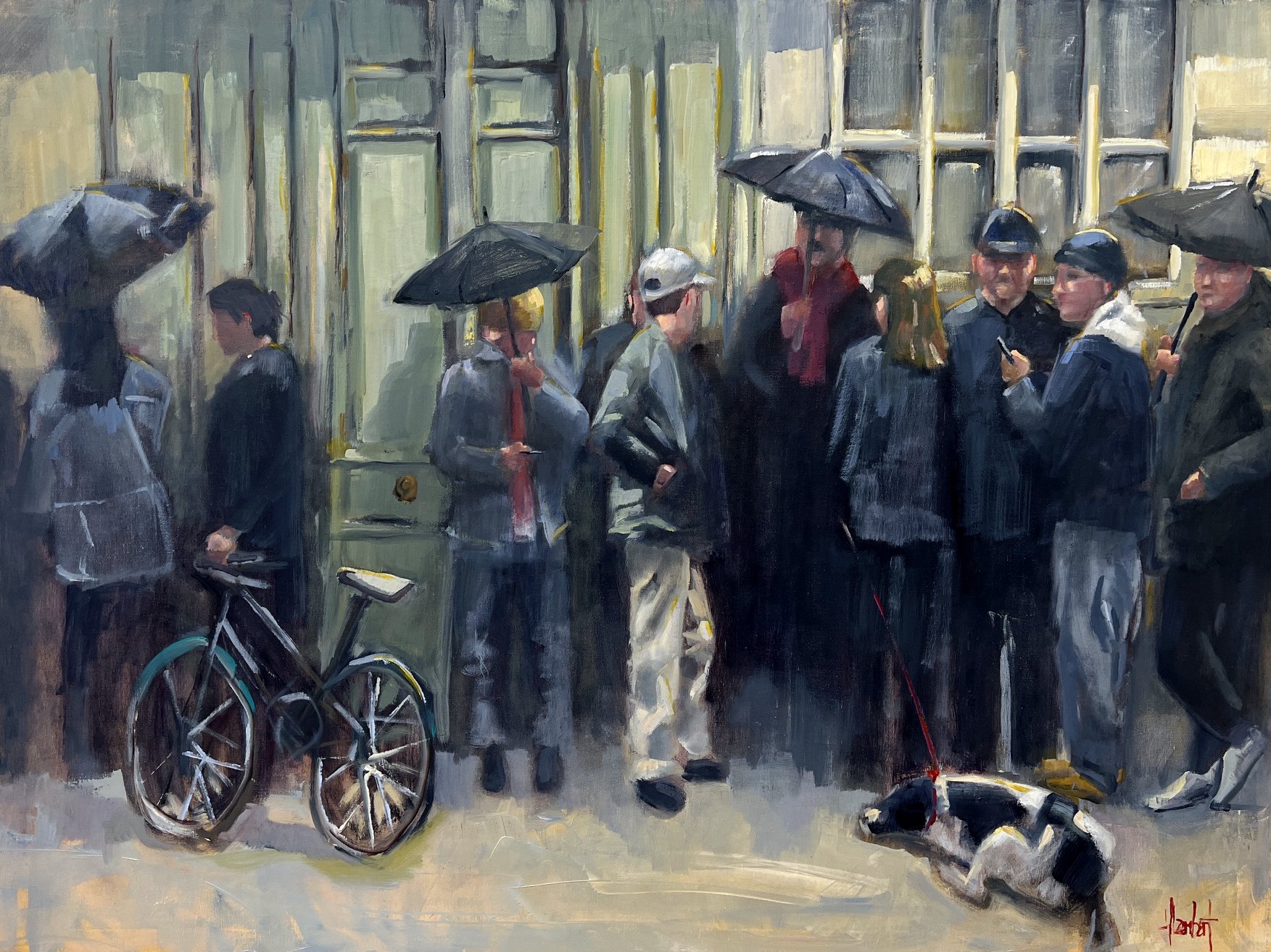 Waiting in Paris