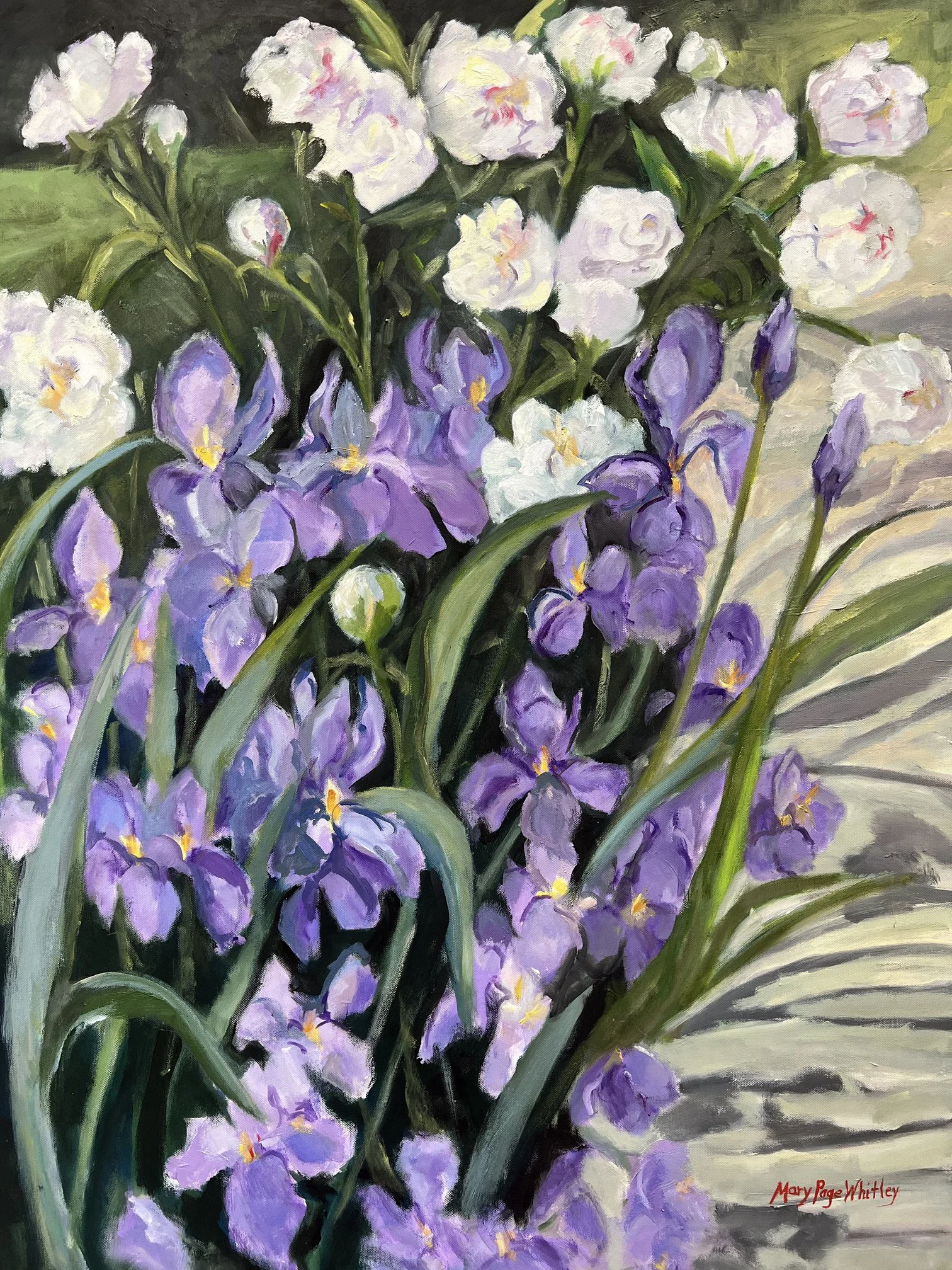 Symphony of Irises & Peonies