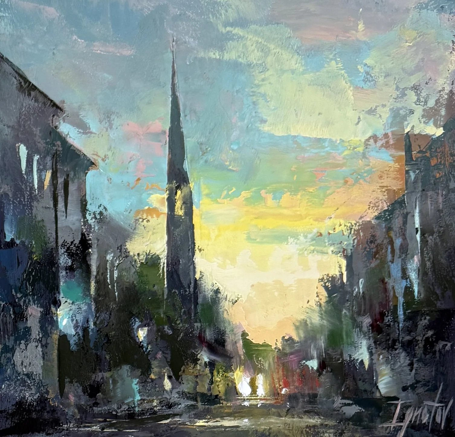 Cityscape Sunset