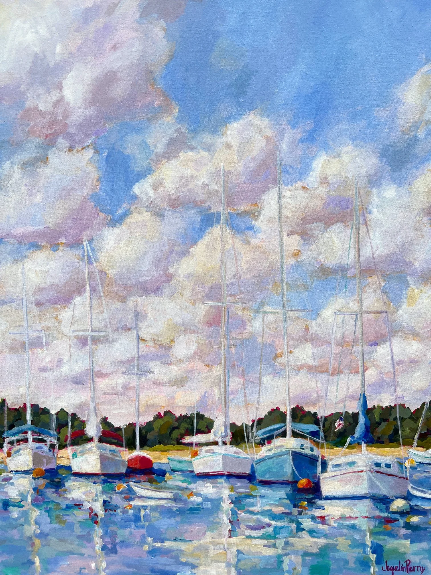 Anchored Out in Beaufort