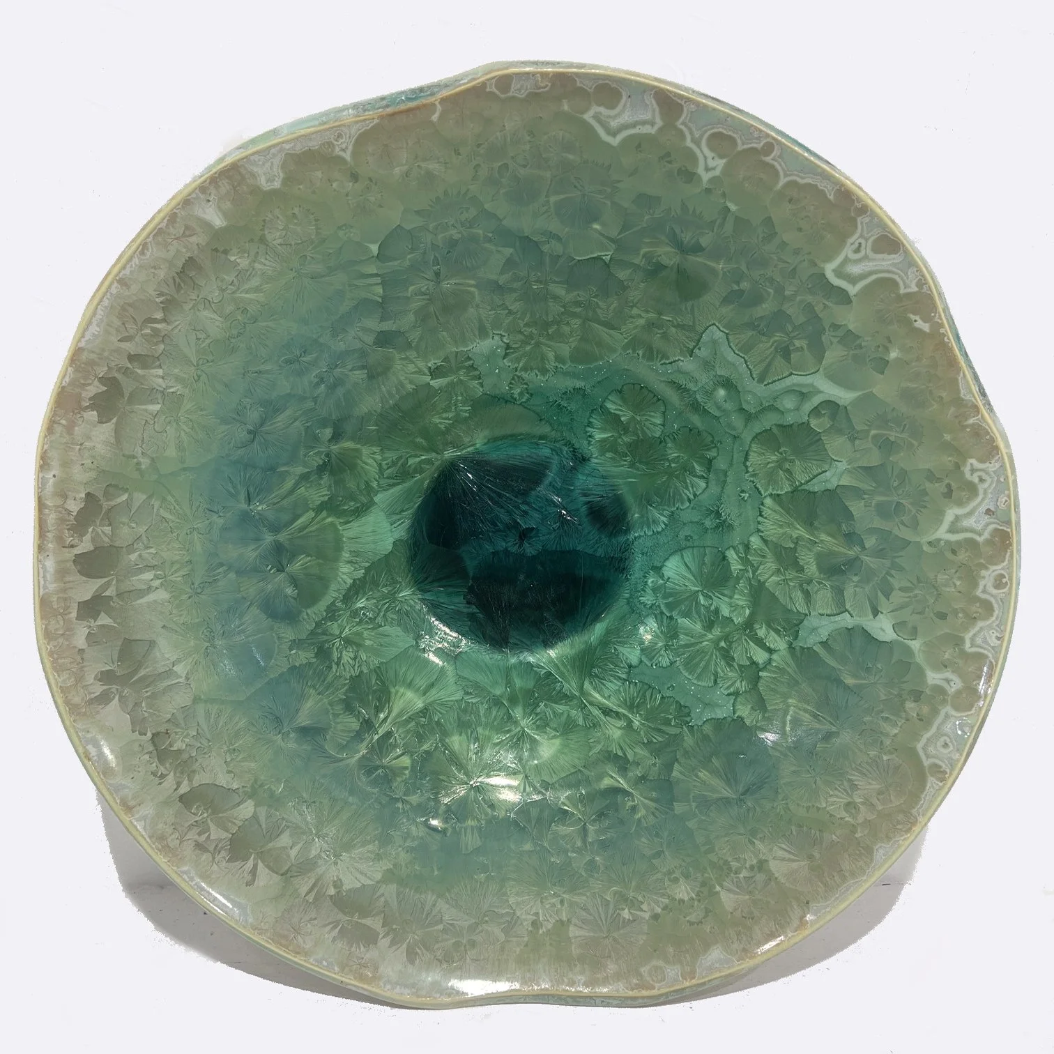 Large Green Platter