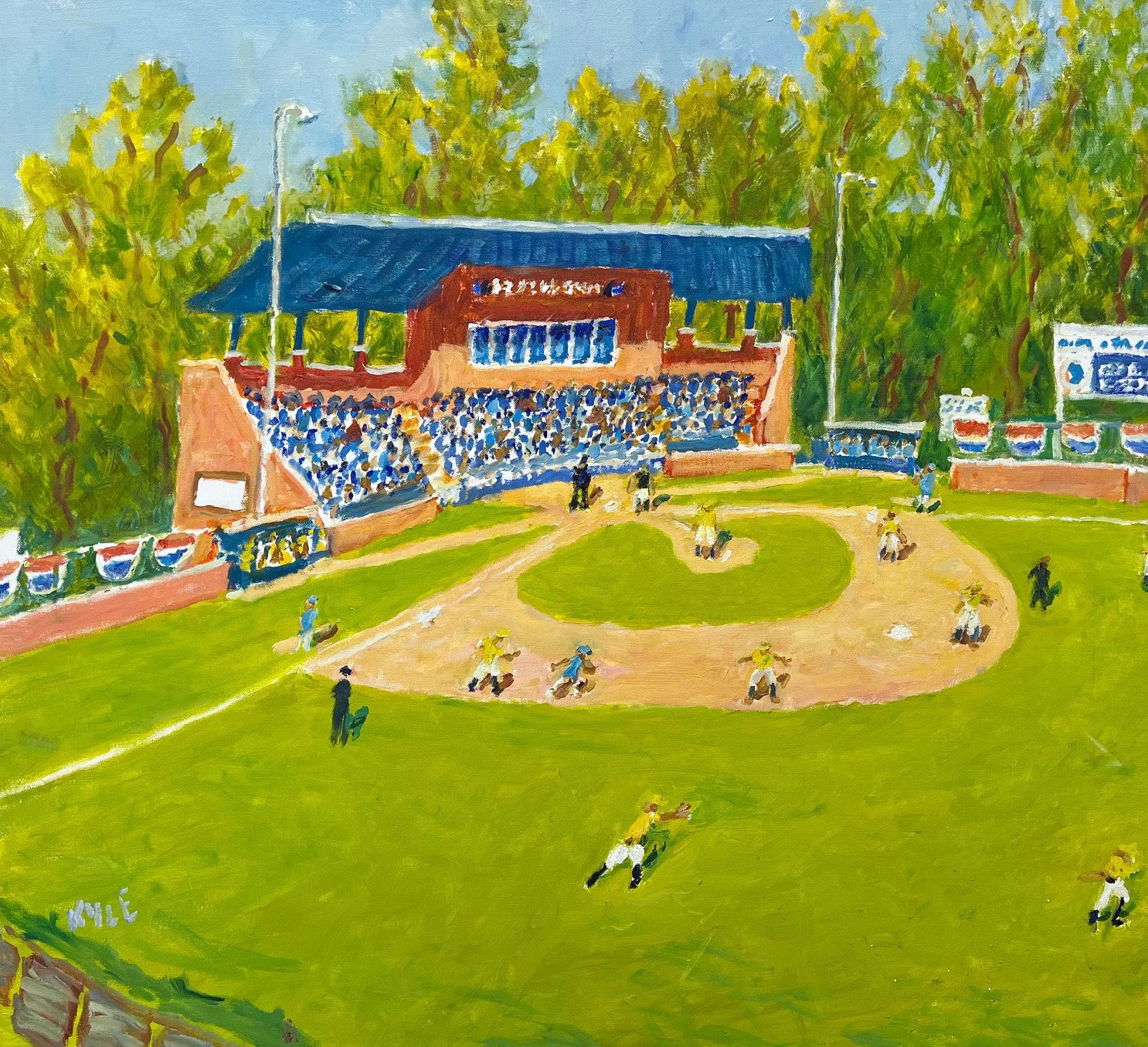Stallings Stadium, Field of Champions 36x40 $4000.jpg