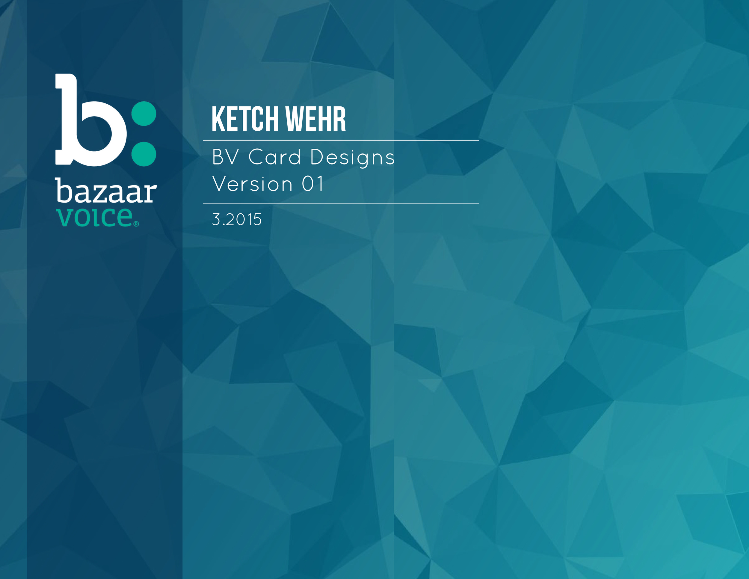 Business Card Concept Deck