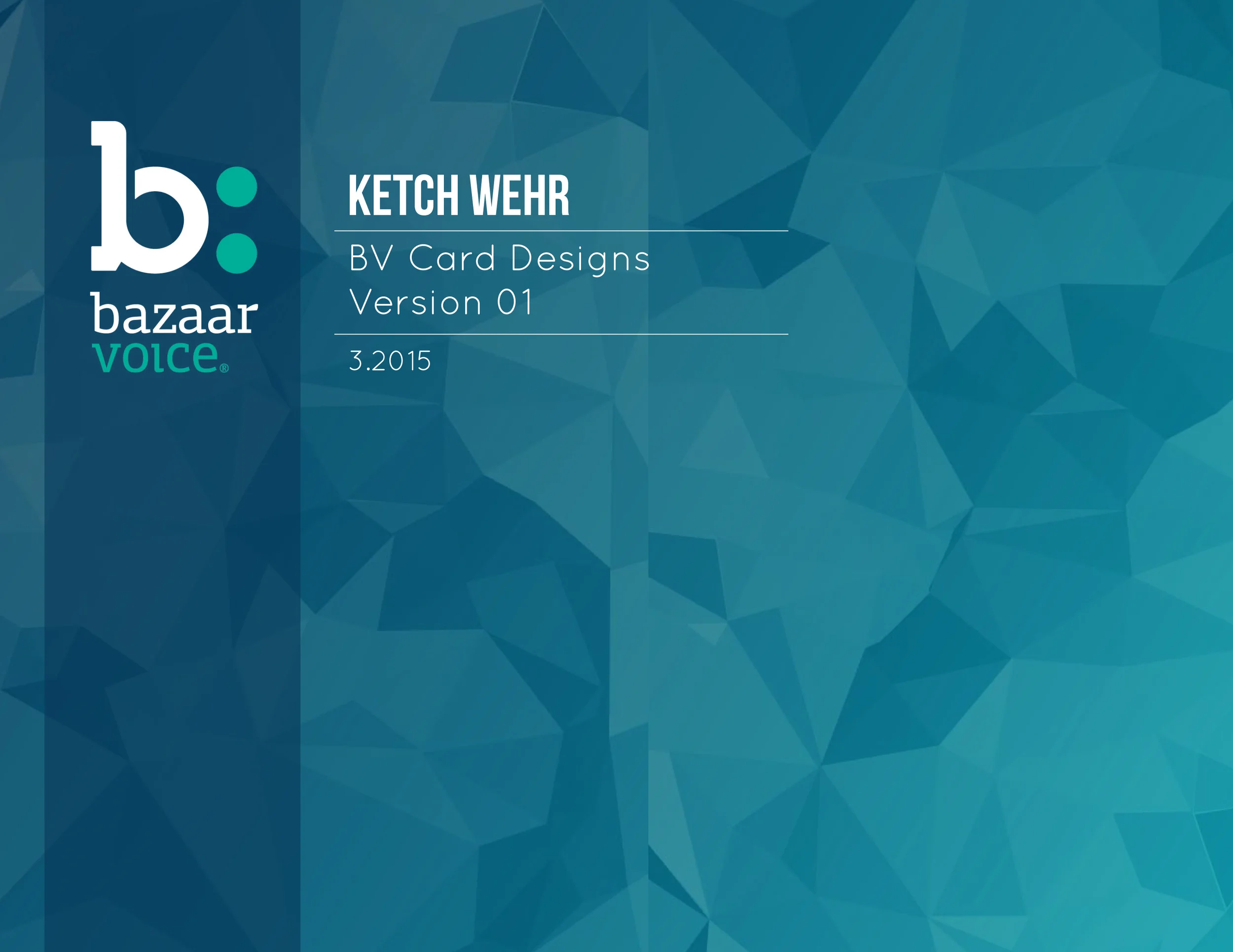 Business Card Concept Deck