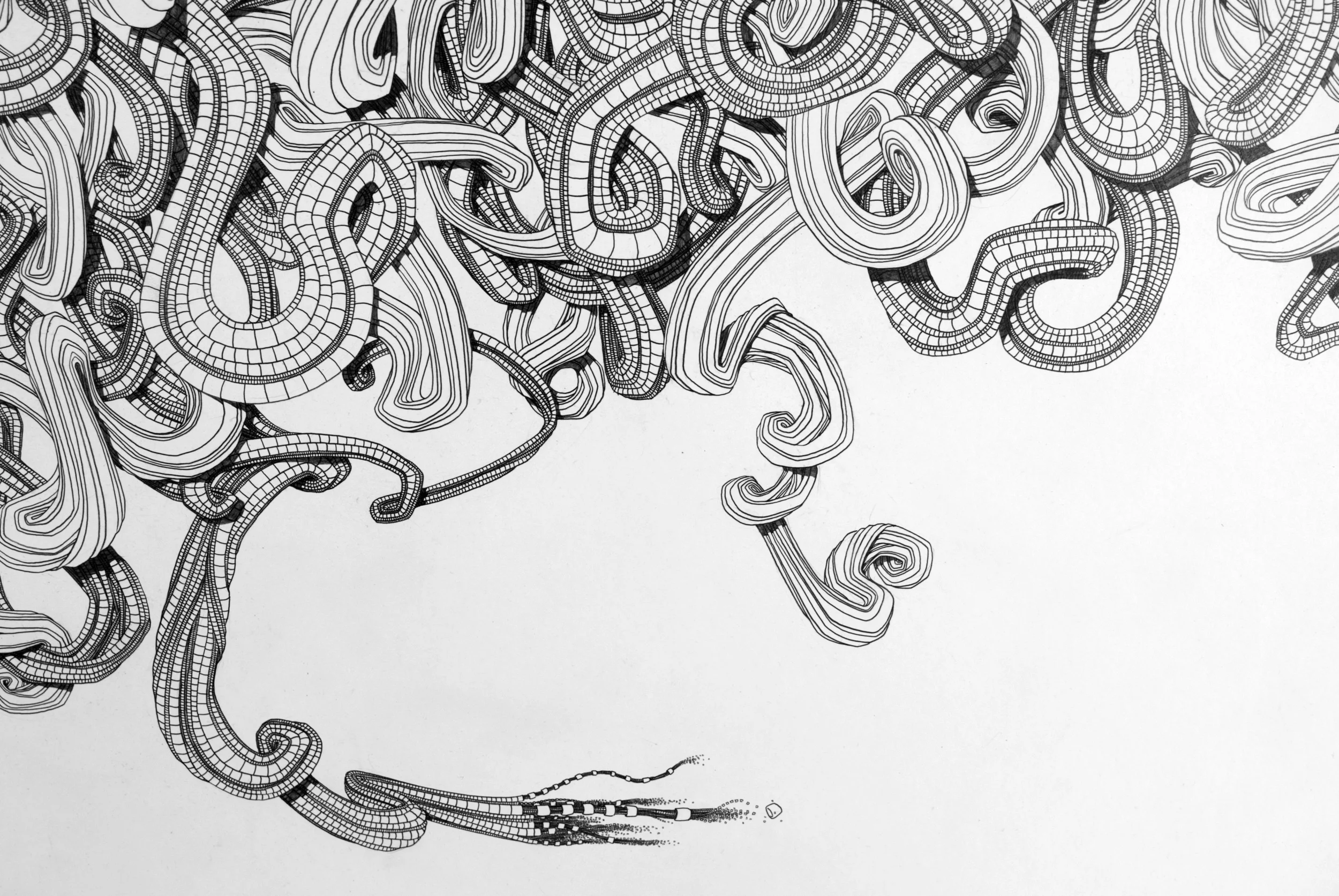 Graphite, 4x8 feet (detail)
