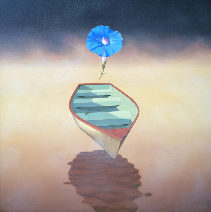 Morning Glory - 36"x36" oil on canvas