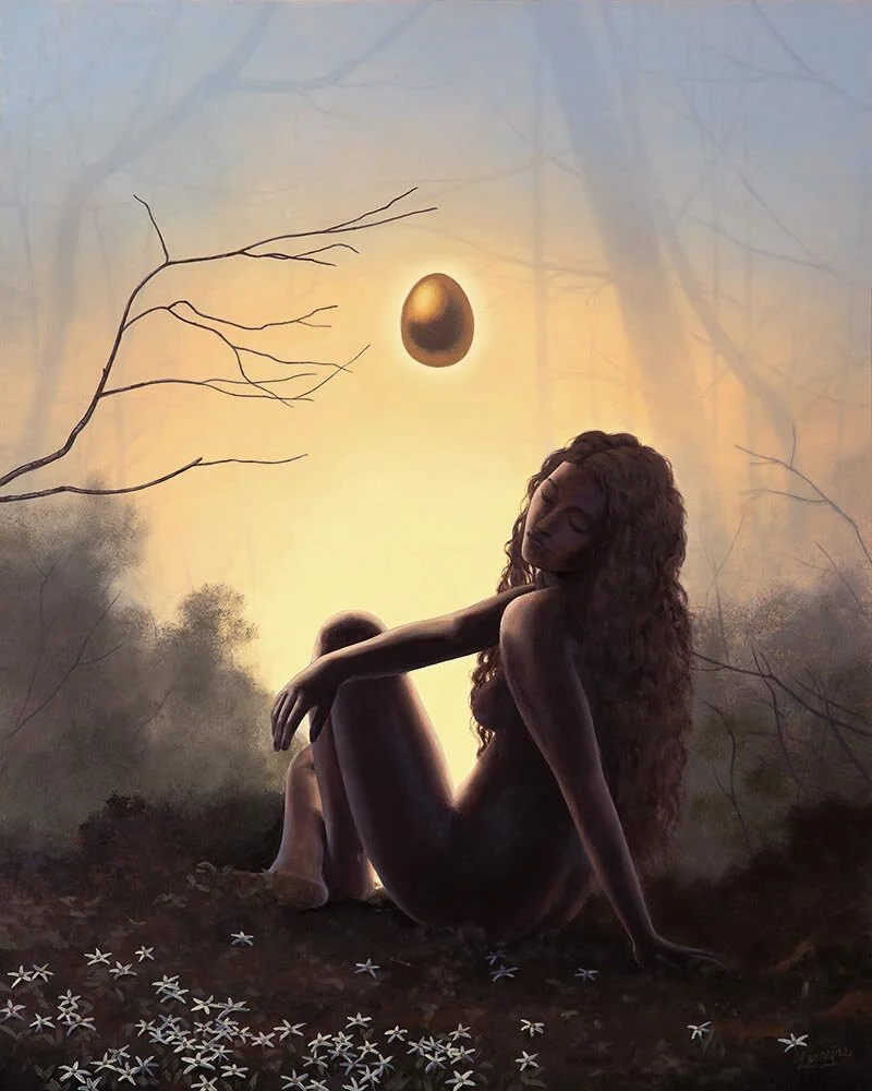 "The Empress" 16"x20' oil on panel