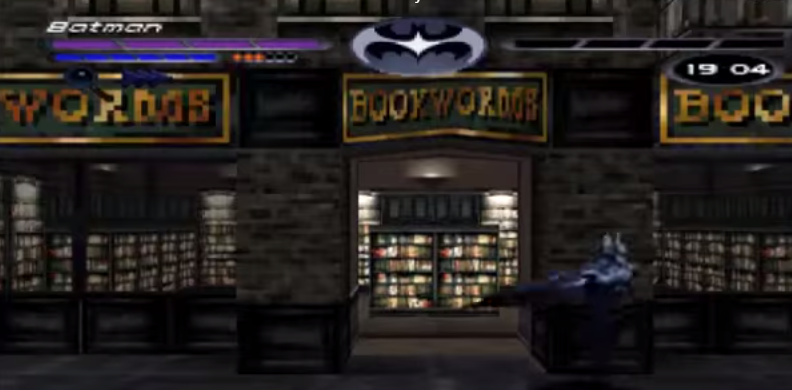 High Step out of there Batman!