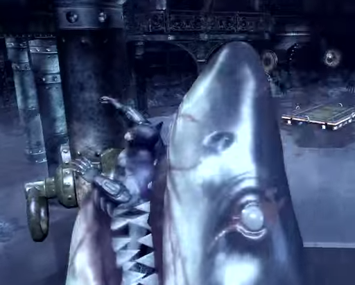  Robin, quickly...my Shark Repellent!
