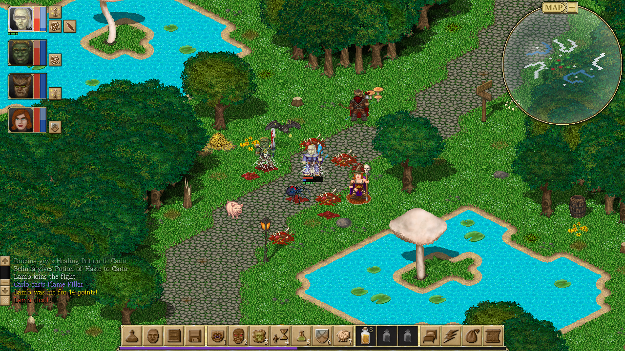 That'll show those lambs who owns the Mushroom Forest!