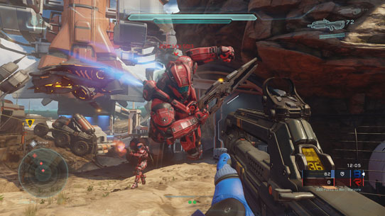 Red vs. Blue, the never-ending battle...