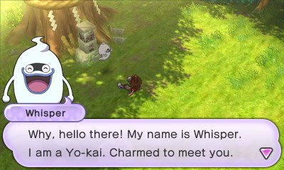Whisper has charged you with the task of finding as many Yo-Kai as possible.