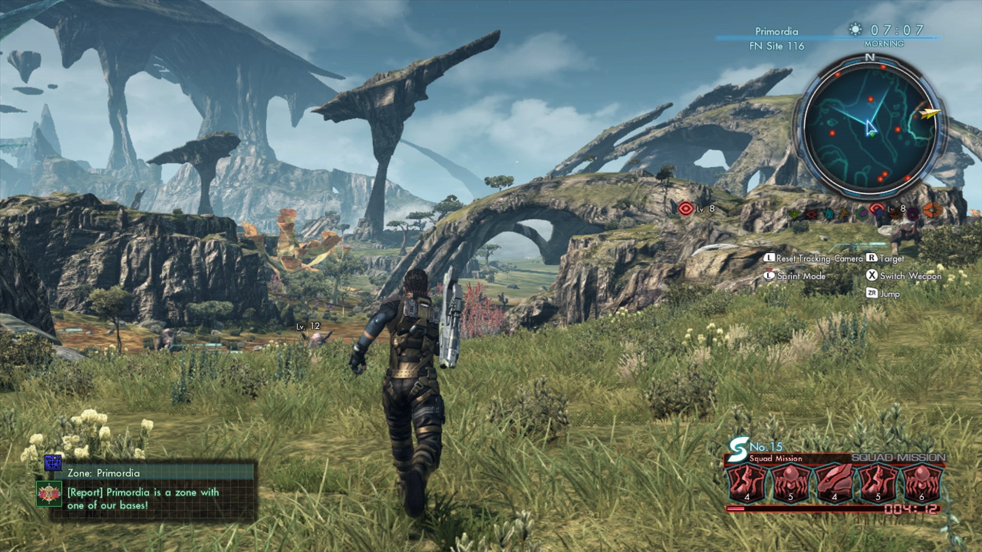 The Landscapes in Xenoblade Chronicles X are breathtaking.