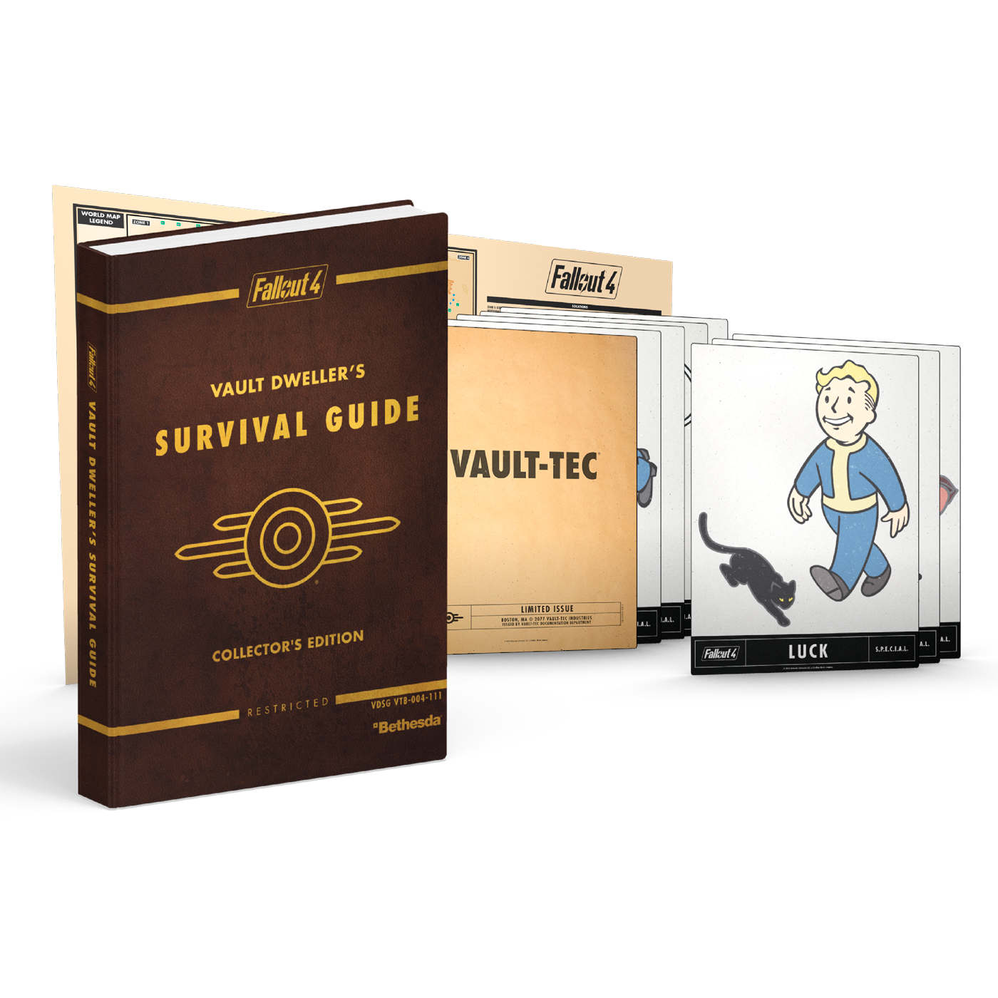 Fallout 4 Vault Dweller's Survival Guide Collector's Edition with bonuses.