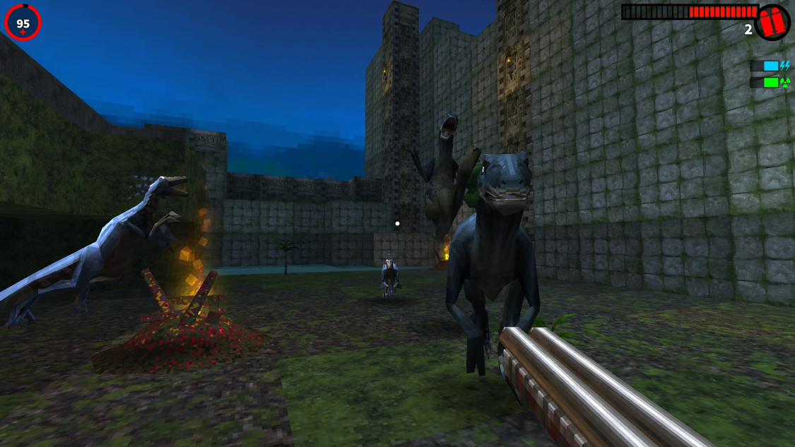 Gunscape offers a plethora of variety, including a mini-campaign, various multiplayer modes, and 4-player split-screen among the entire experience.
